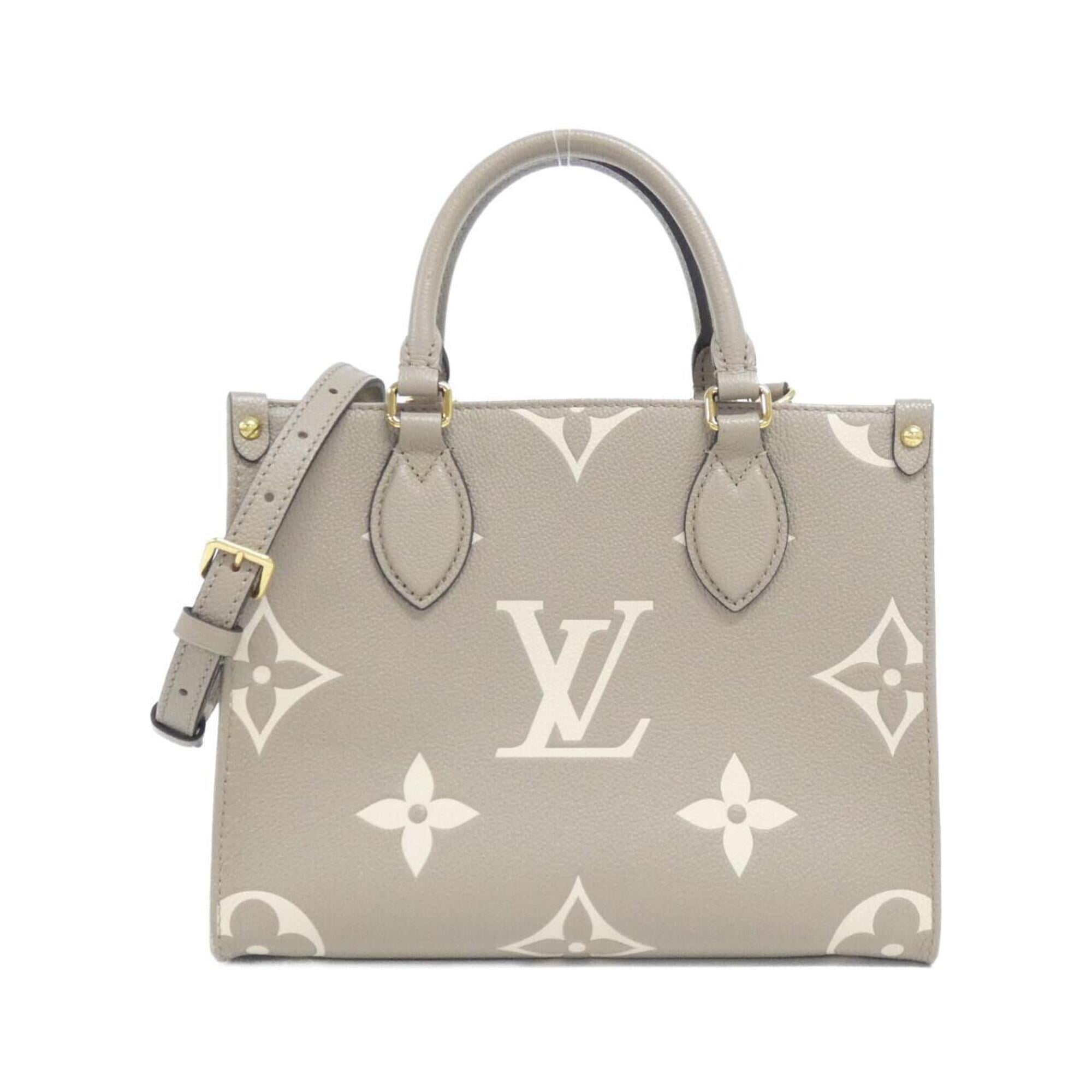 Louis Vuitton Bicolor Monogram Tourterelle Monogram Empreinte Handbag (Pre-Owned)