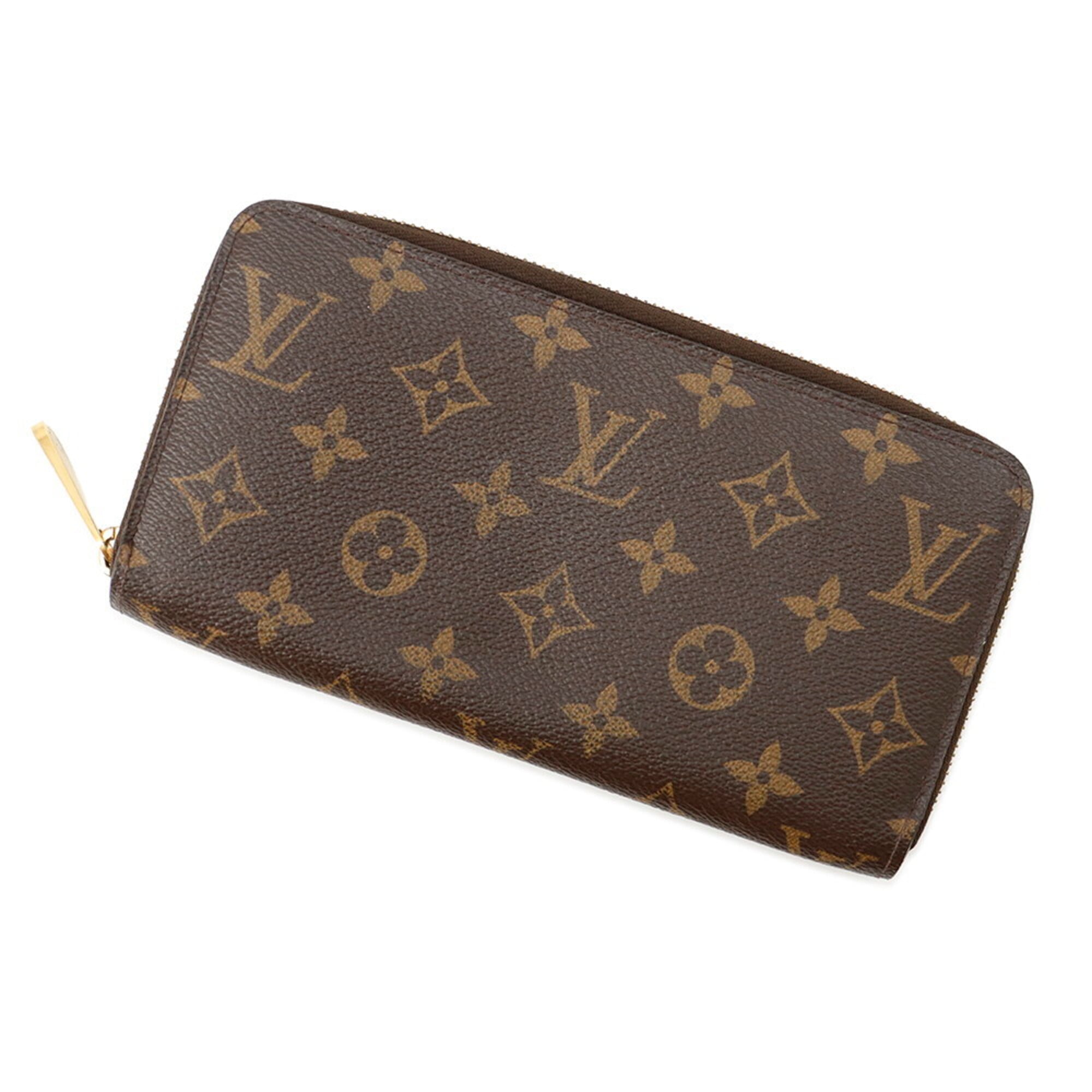 Louis Vuitton Monogram Brown Monogram Long Wallet (Bi-Fold) (Pre-Owned)