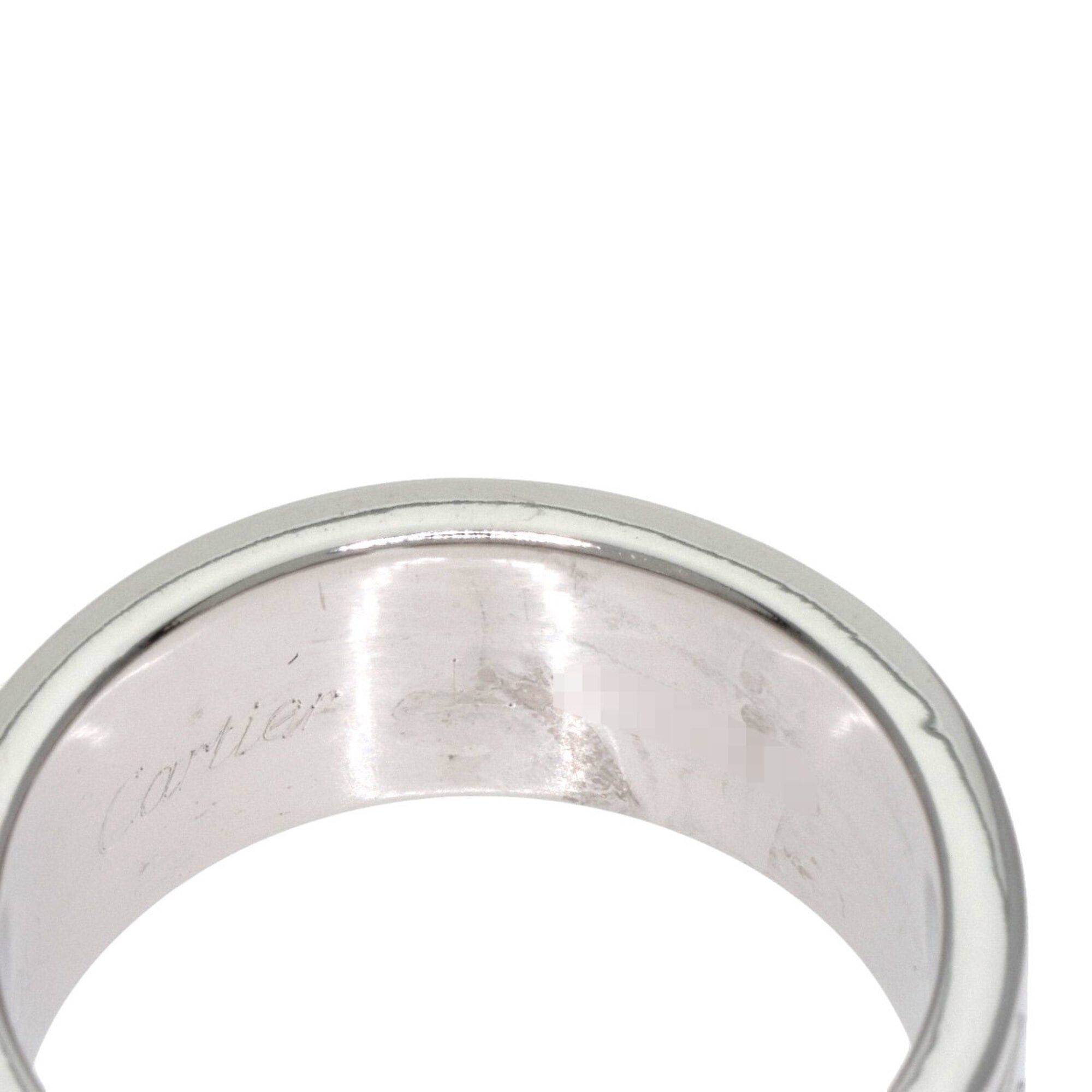 Cartier C2 White Gold (18K) Band Ring (Pre-Owned)