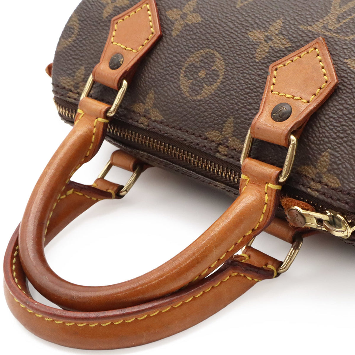 Louis Vuitton Brown Monogram Monogram Mini Handbag Pouch (Pre-Owned)