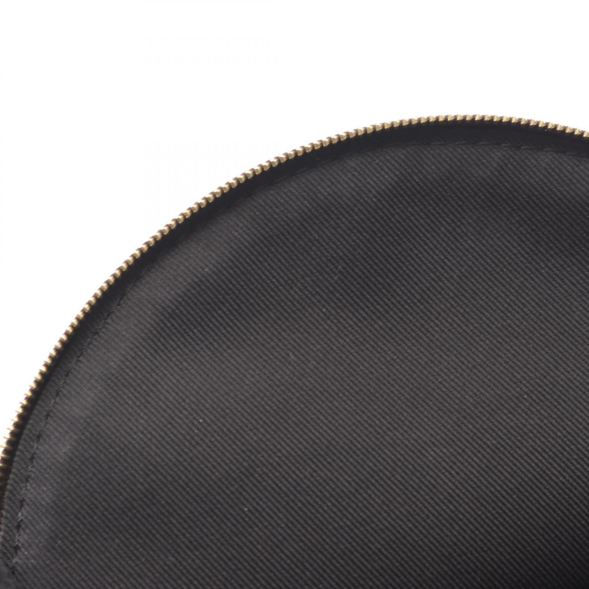 Louis Vuitton Black Brown Monogram Coated Canvas Leather Backpack (Pre-Owned)
