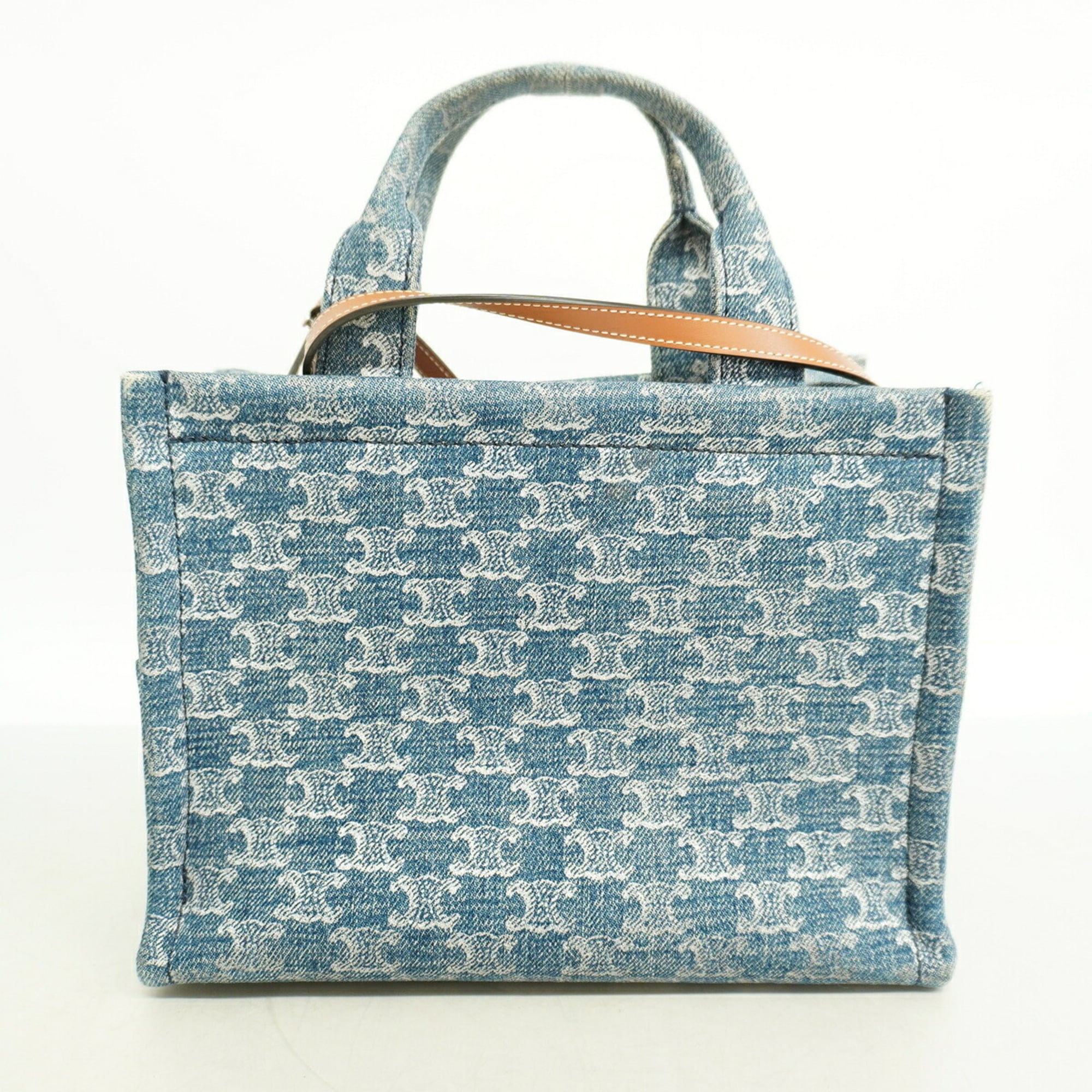 Celine Blue Denim Tote Bag (Pre-Owned)