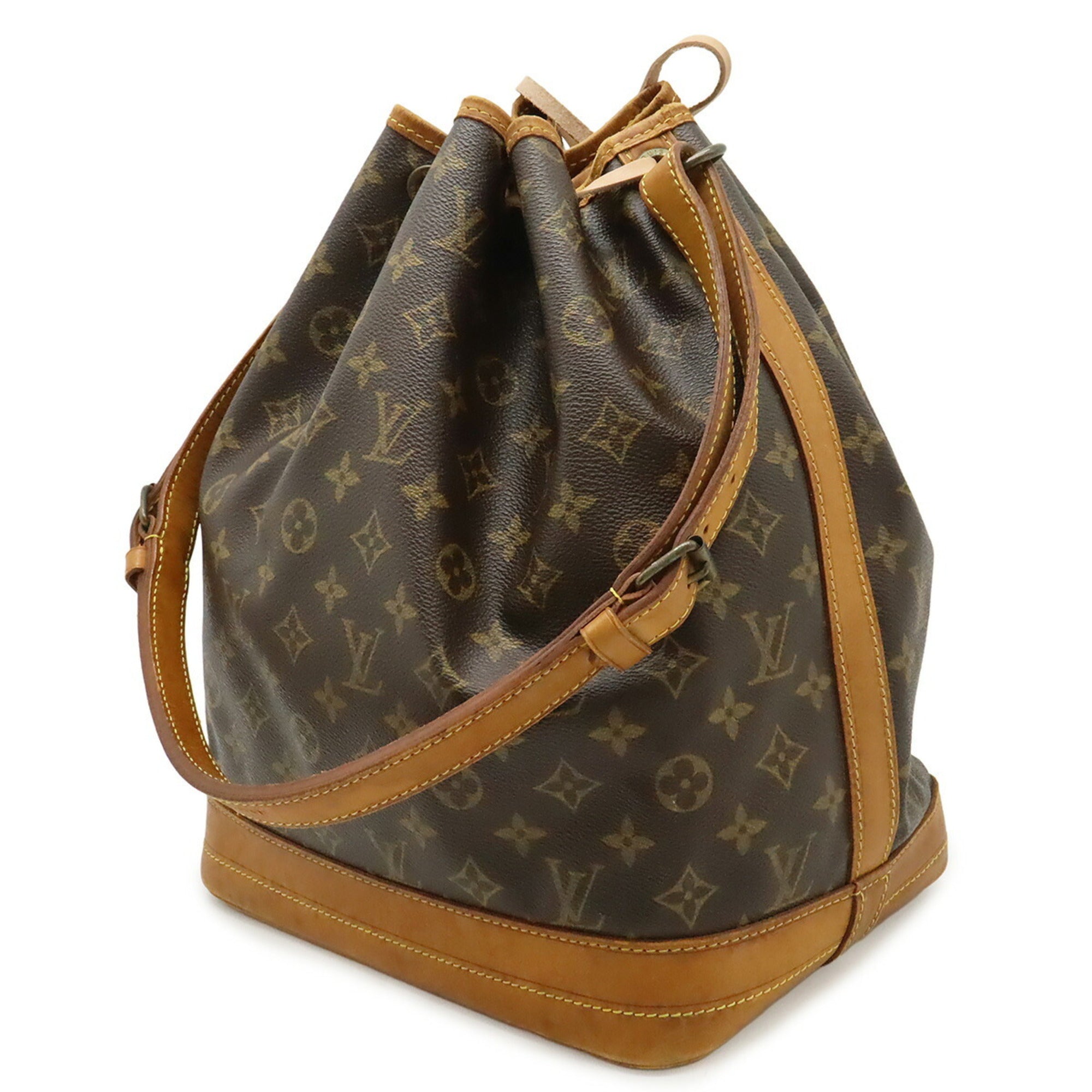 Louis Vuitton Brown Monogram Canvas Pvc Coated Canvas Shoulder Bag (Pre-Owned)
