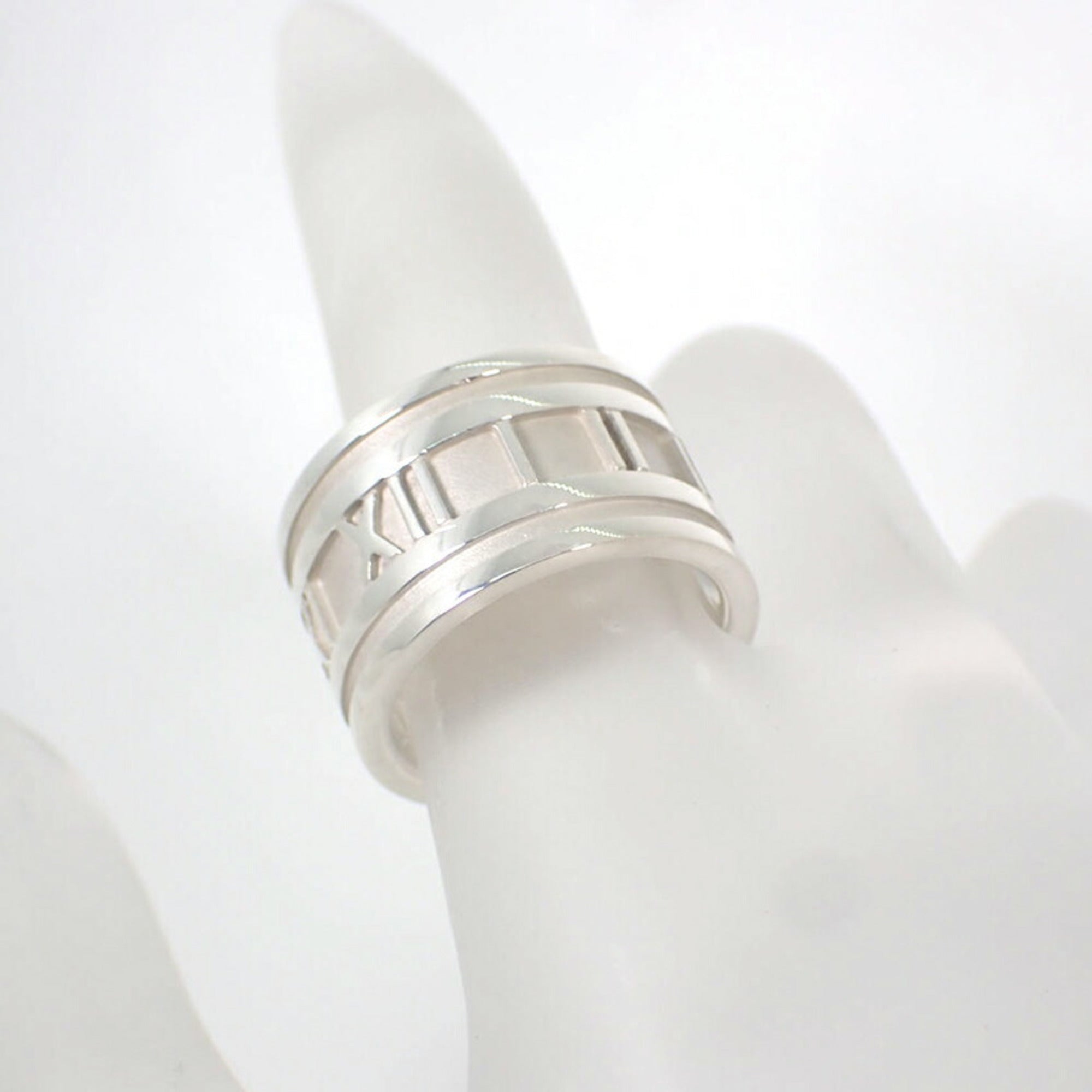 Tiffany Sterling Silver 925 Band Ring (Pre-Owned)