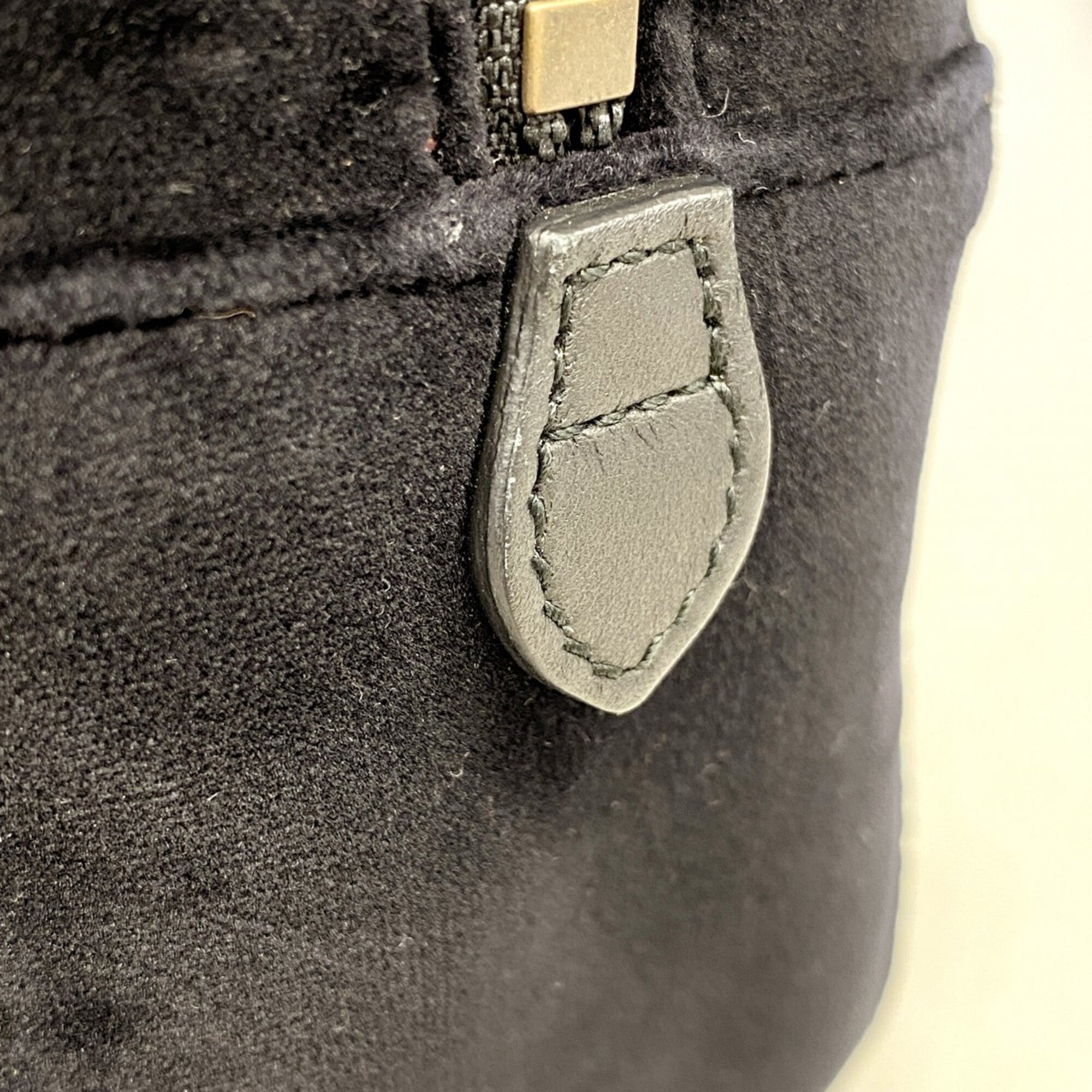 Gucci Black Velvet Backpack (Pre-Owned)