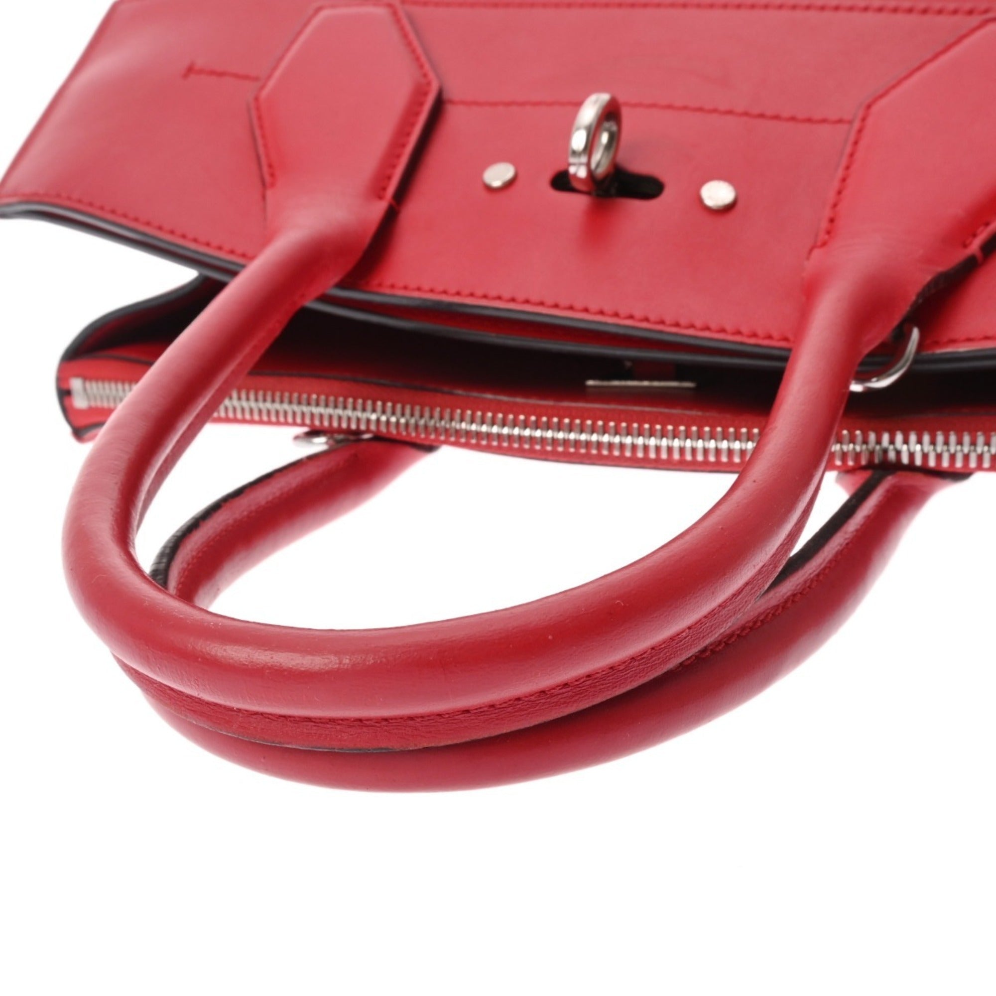Louis Vuitton Ruby Leather Handbag (Pre-Owned)