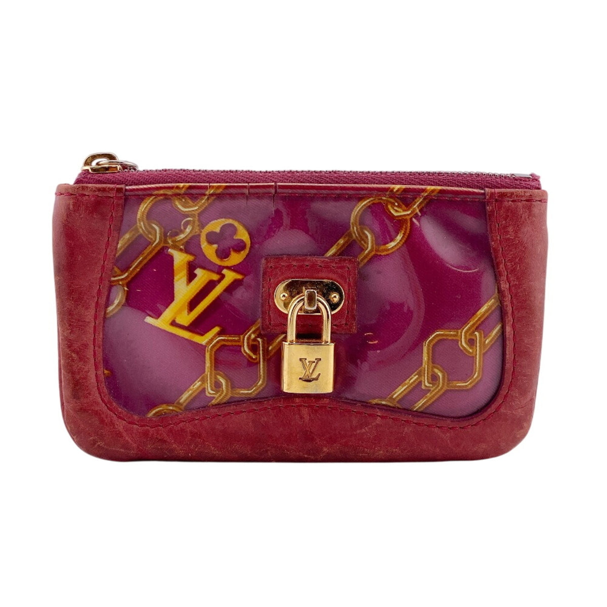 Louis Vuitton Monogram Charm Galle Monogram Pink Monogram Coin Purse/Coin Case (Pre-Owned)