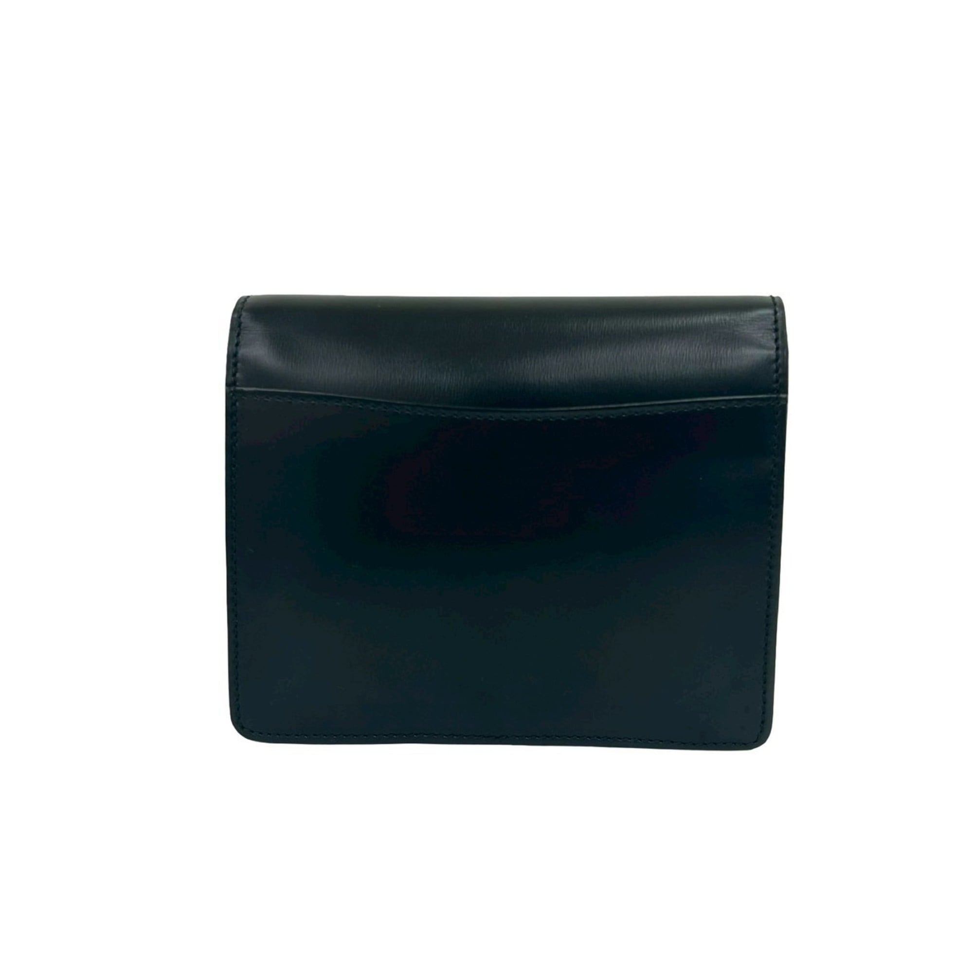 Celine Black Leather Pochette Shoulder Bag (Pre-Owned)