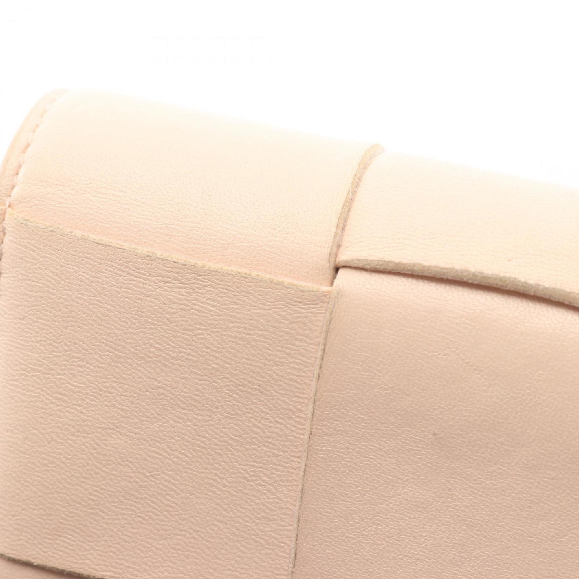 Bottega Veneta Pink Leather Long Wallet (Bi-Fold) (Pre-Owned)