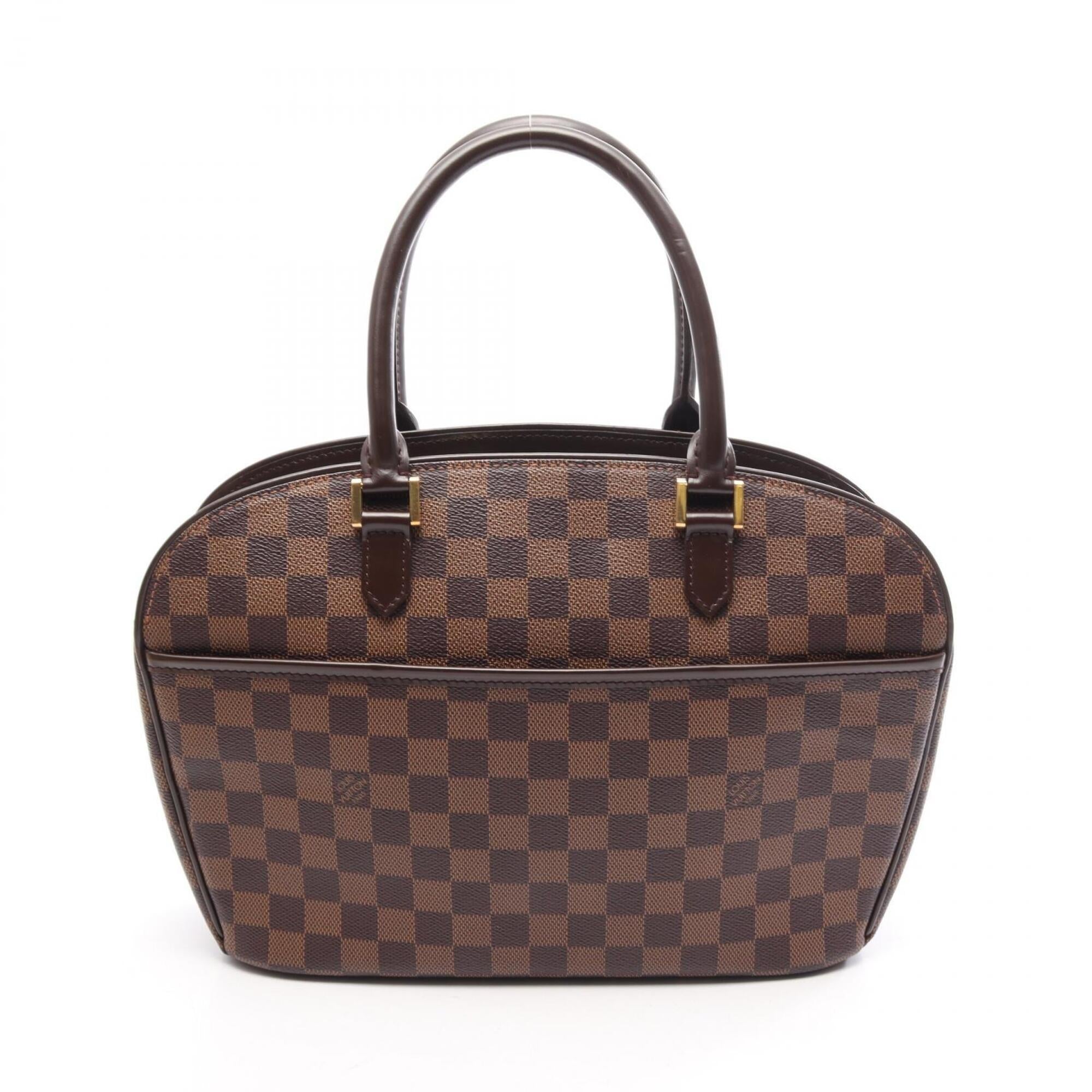 Louis Vuitton Brown Coated Canvas Pvc Leather Handbag (Pre-Owned)