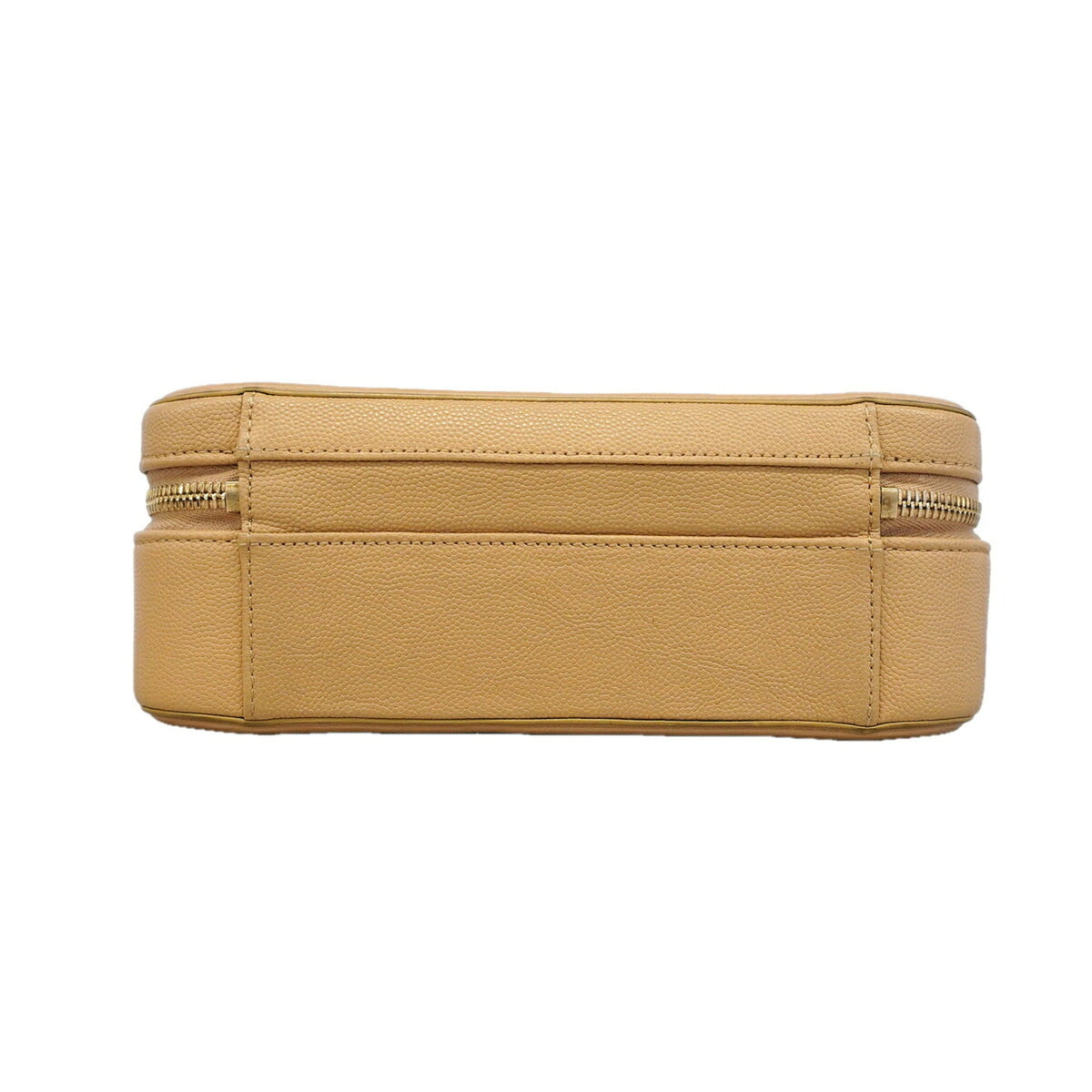 Chanel Beige Grained Calfskin Vanity Bag (Pre-Owned)