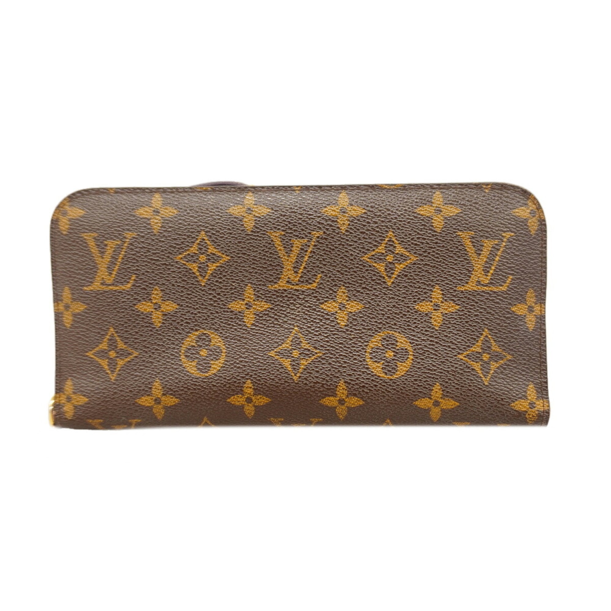 Louis Vuitton Violet Long Wallet (Bi-Fold) (Pre-Owned)