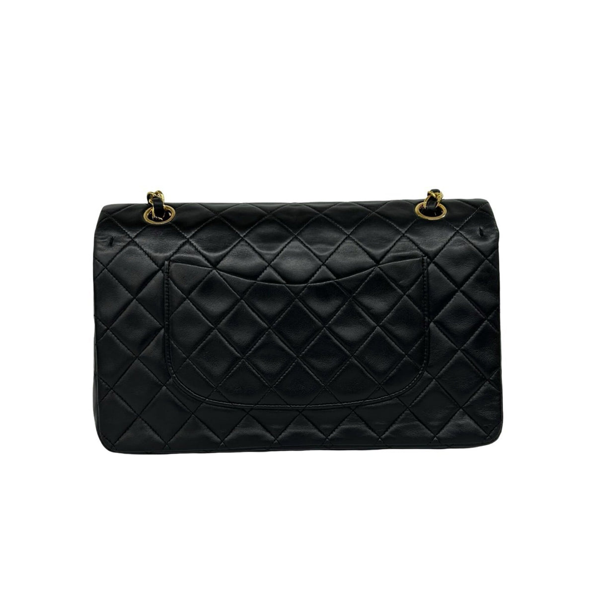Chanel Black Leather Shoulder Bag (Pre-Owned)