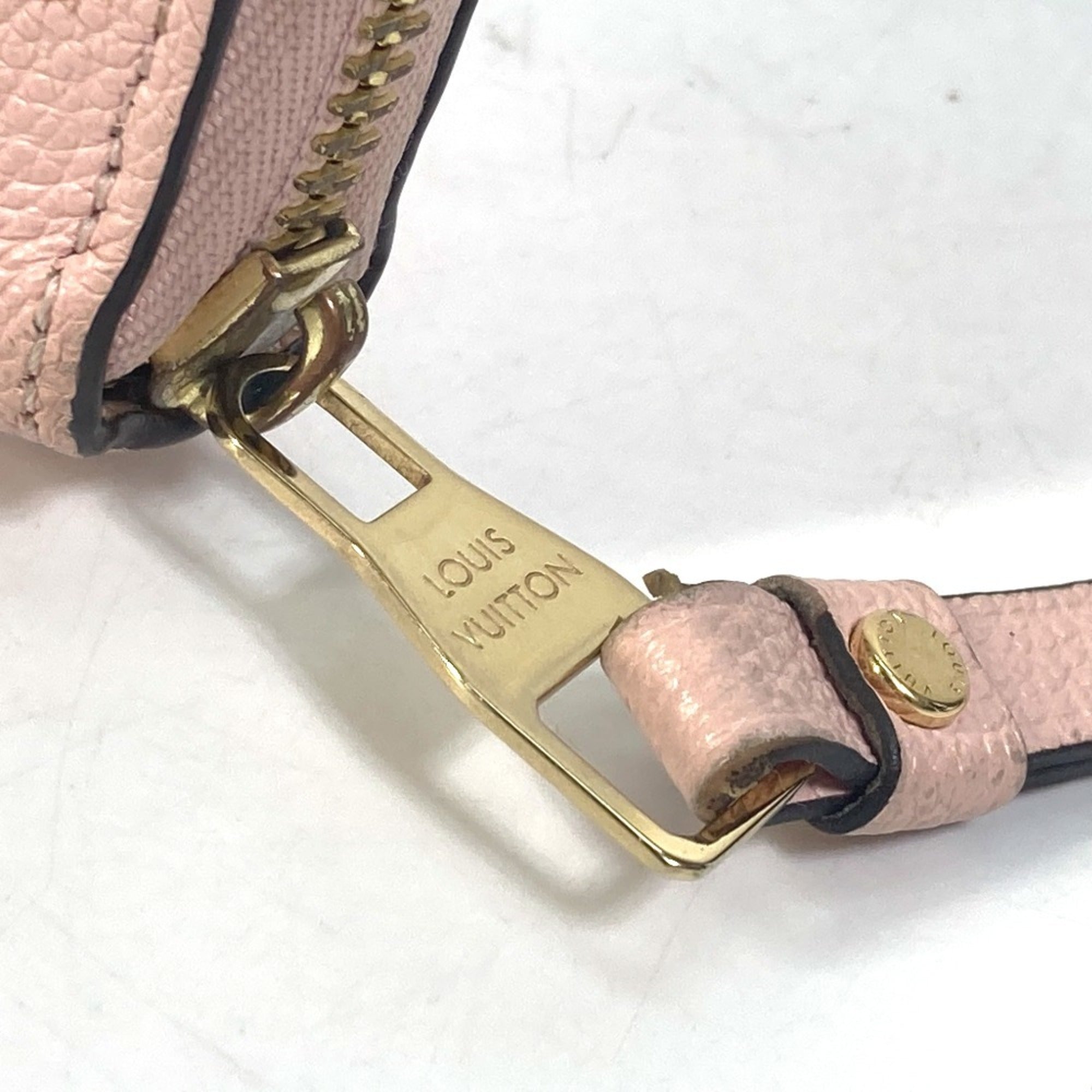 Louis Vuitton Monogram Empreinte Pink Monogram Empreinte Long Wallet (Bi-Fold) (Pre-Owned)