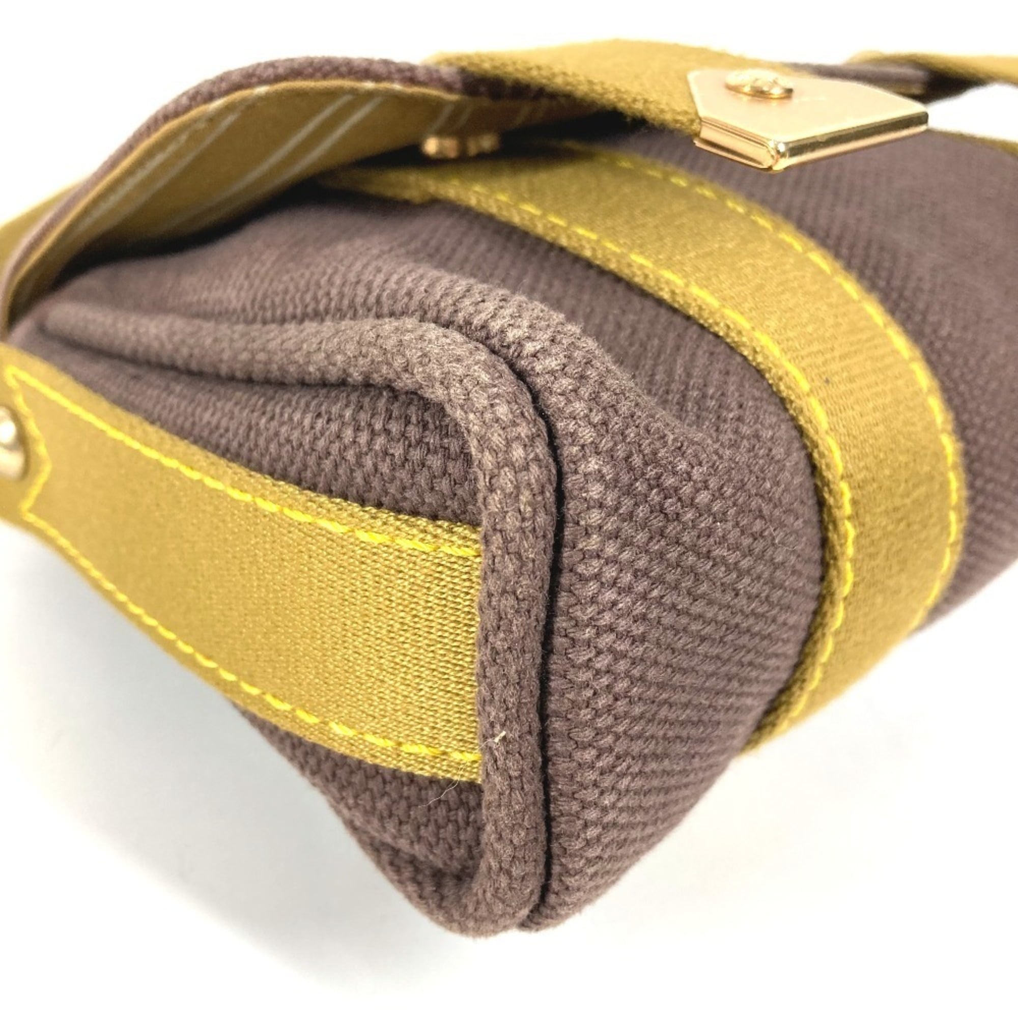 Louis Vuitton Brown Canvas Pochette Shoulder Bag (Pre-Owned)