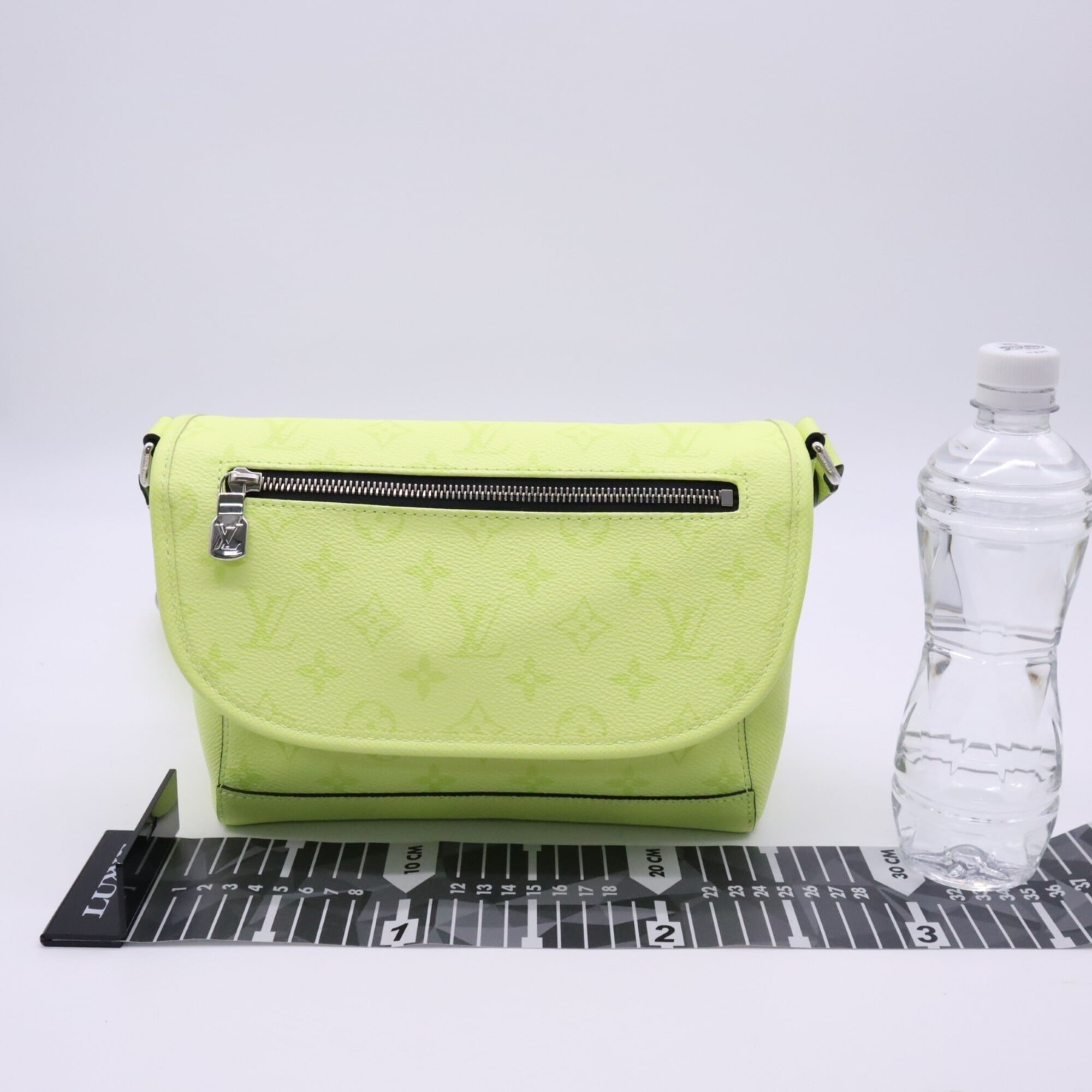 Louis Vuitton Lemon Yellow Coated Canvas Shoulder Bag (Pre-Owned)