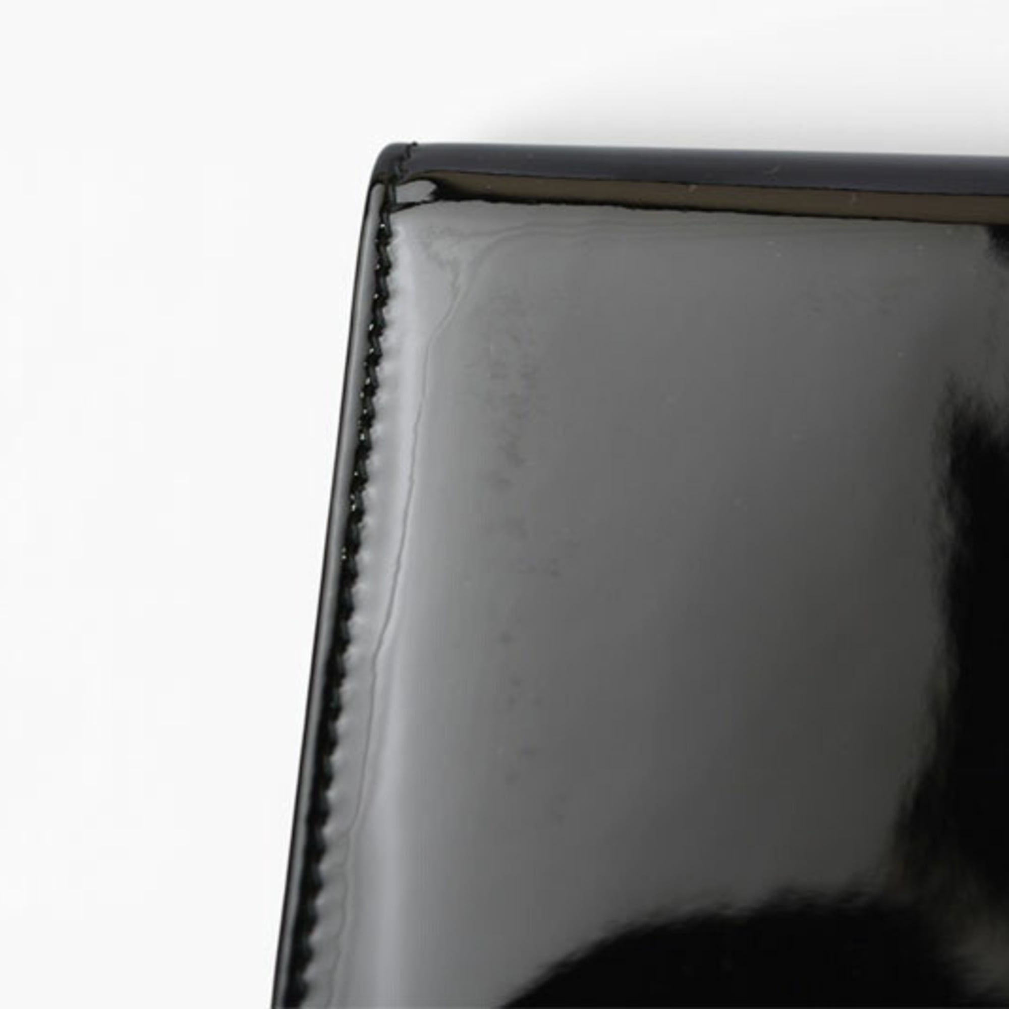 Jimmy Choo Black Patent Leather Clutch Bag (Pre-Owned)