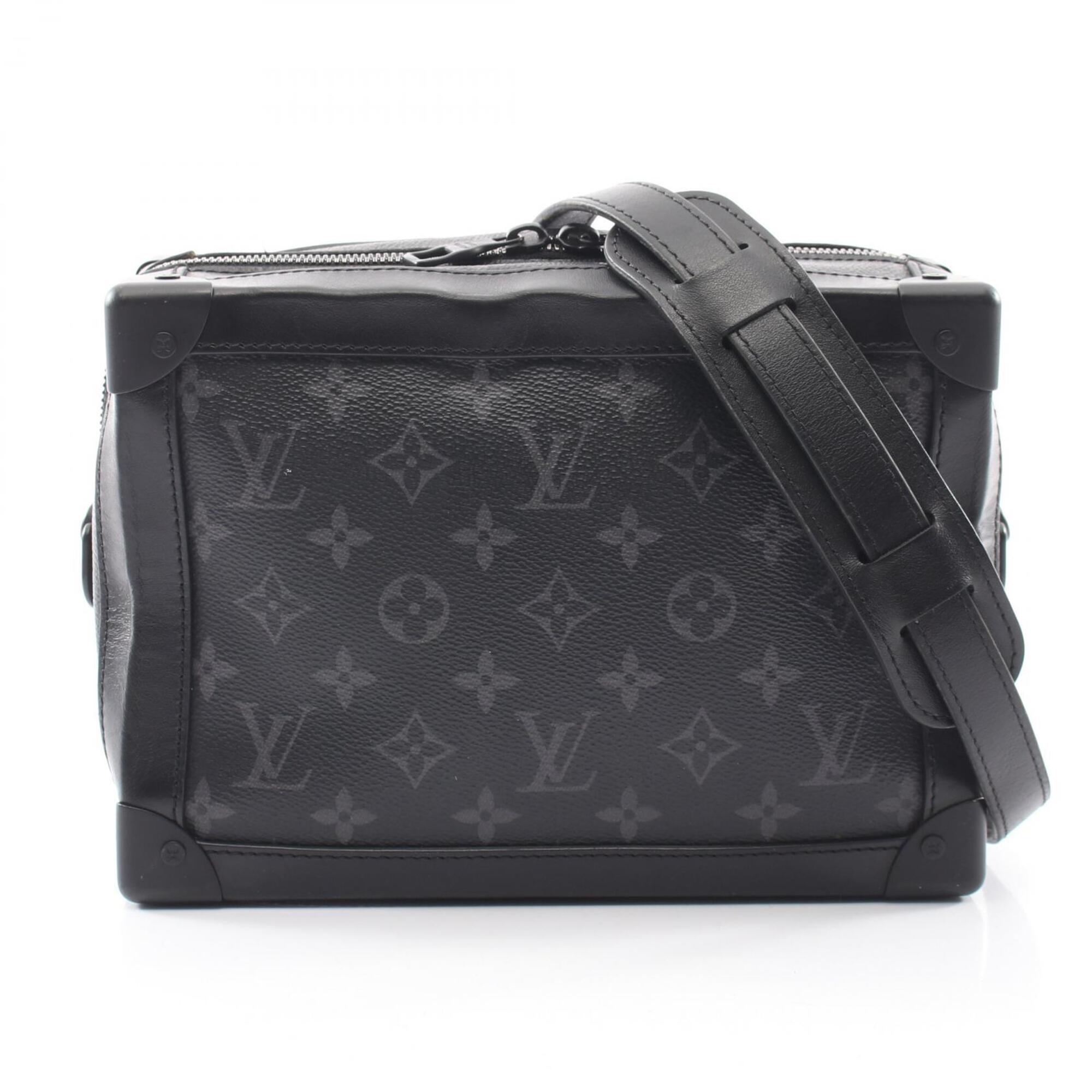Louis Vuitton Black Monogram Eclipse Coated Canvas Leather Handbag Shoulder Bag (Pre-Owned)