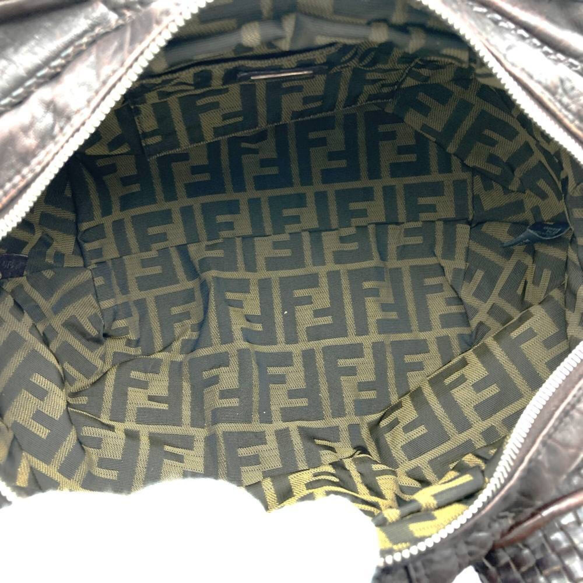 Fendi Spy Brown Leather Handbag (Pre-Owned)