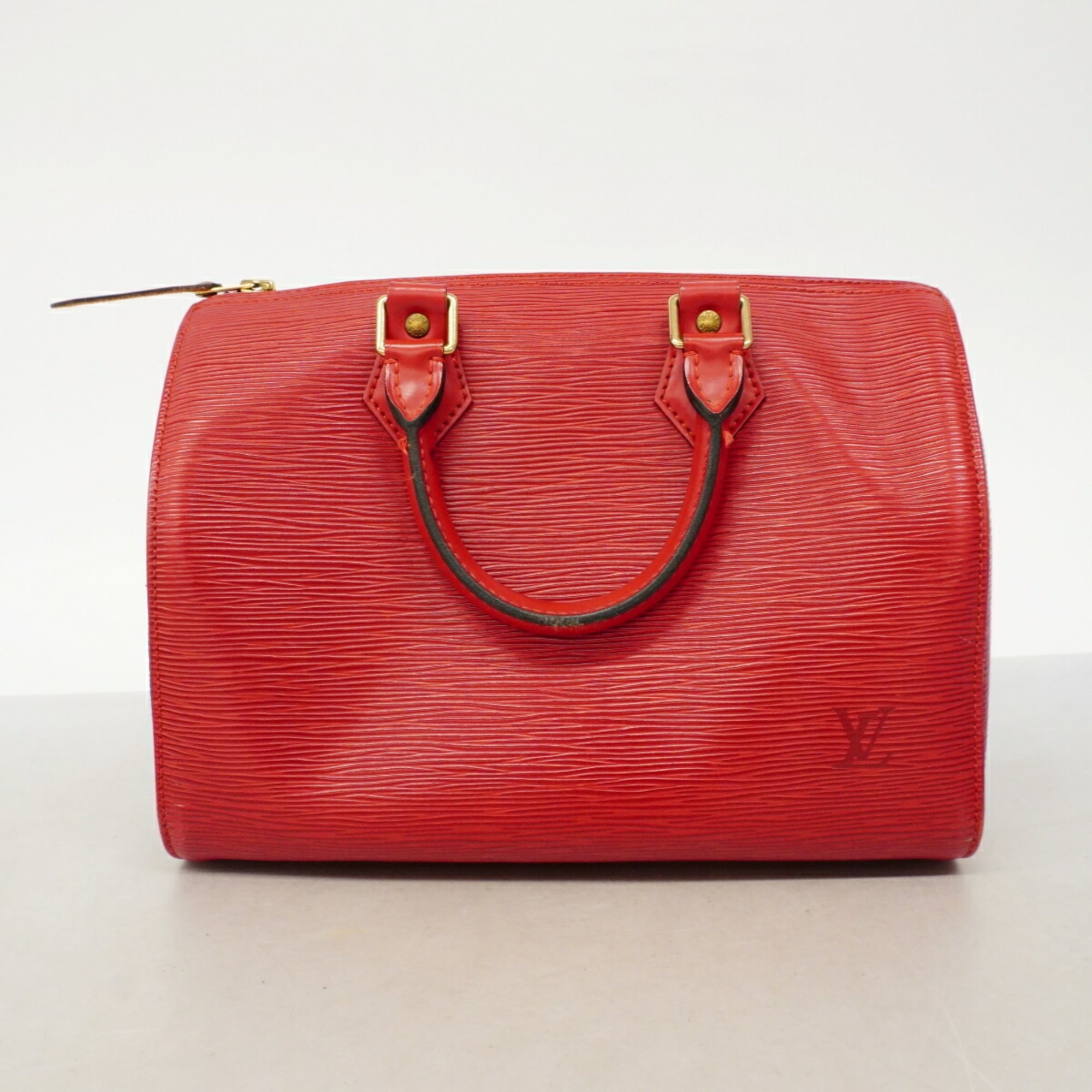 Louis Vuitton Castilian Red Handbag (Pre-Owned)