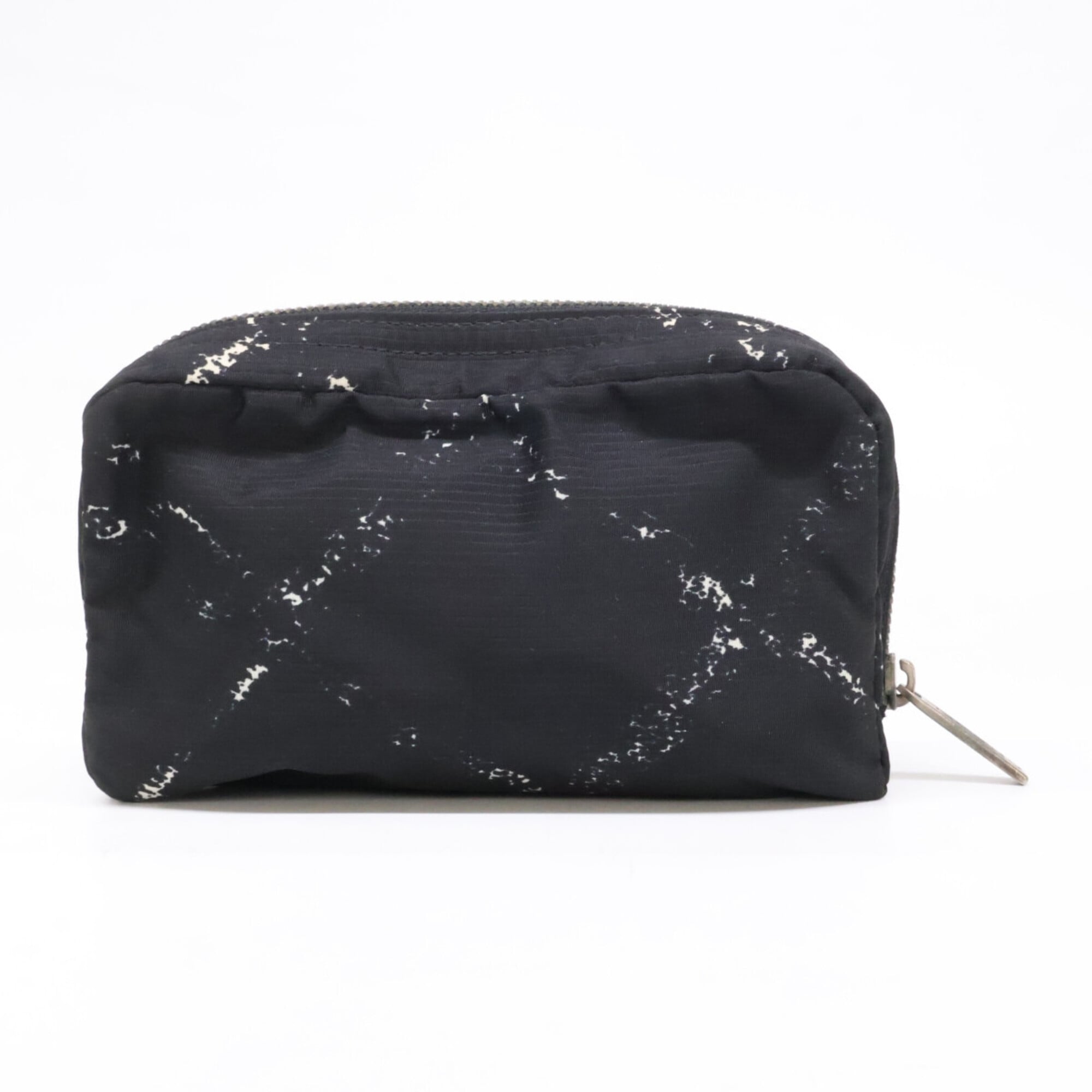 Chanel Black Nylon Pouch (Pre-Owned)