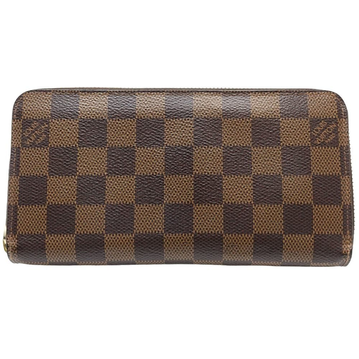 Louis Vuitton Ebene Rose Ballerine Canvas Long Wallet (Bi-Fold) (Pre-Owned)