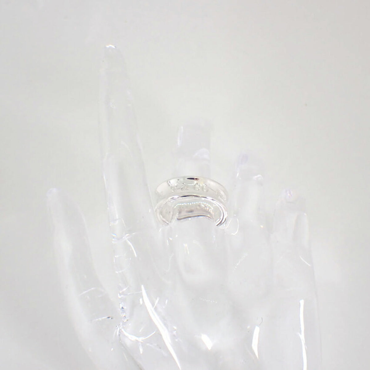 Tiffany Sterling Silver 925 Band Ring (Pre-Owned)