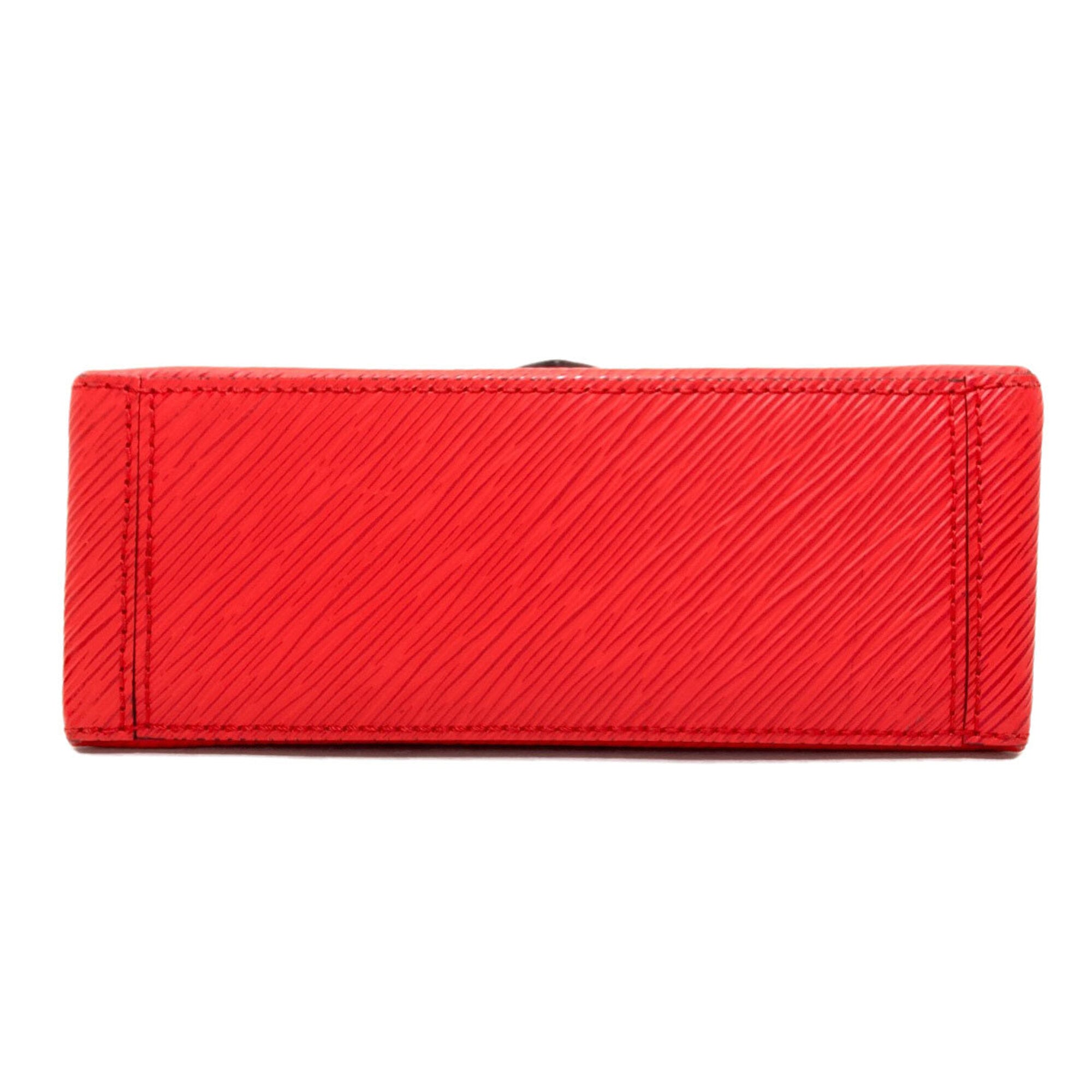 Louis Vuitton Red Color Epi Leather Handbag (Pre-Owned)