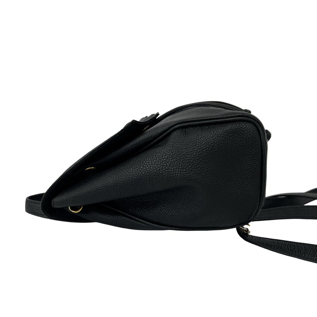 Yves Saint Laurent Black Leather Backpack (Pre-Owned)