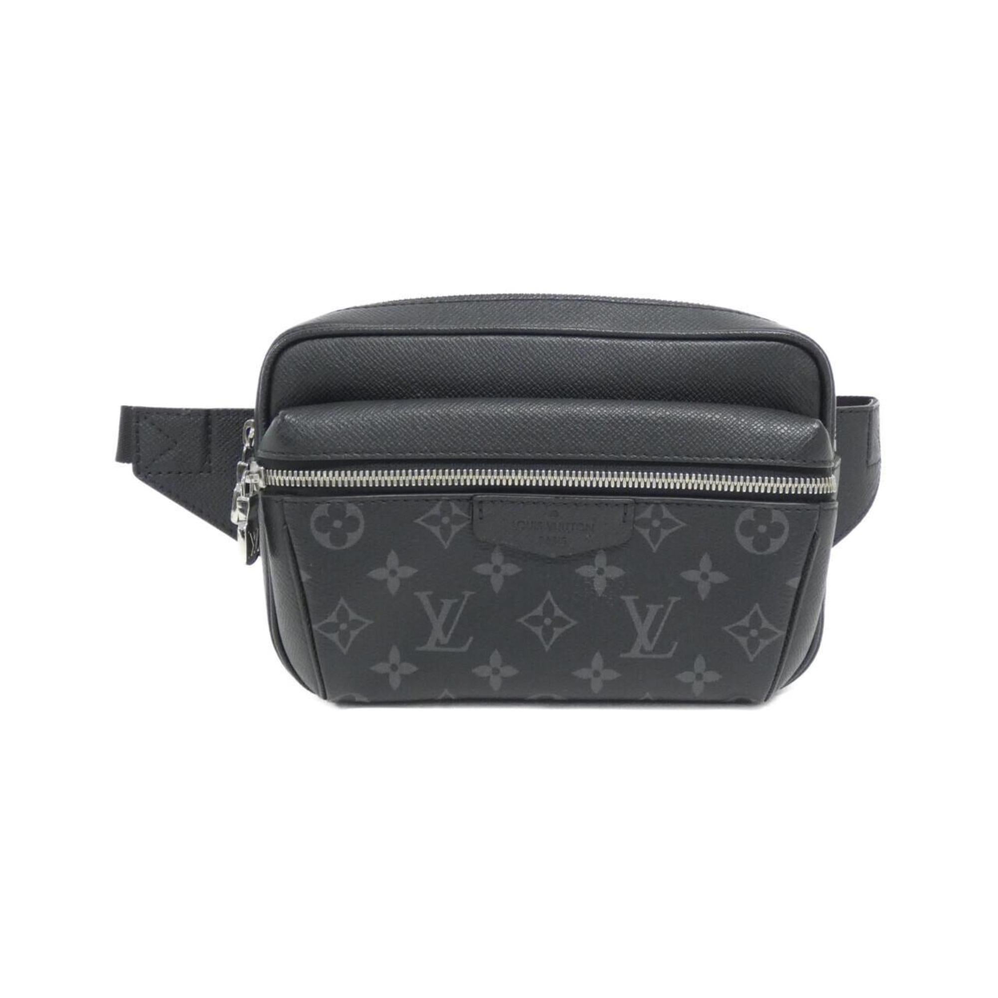 Louis Vuitton Black Coated Canvas Shoulder Bag (Pre-Owned)