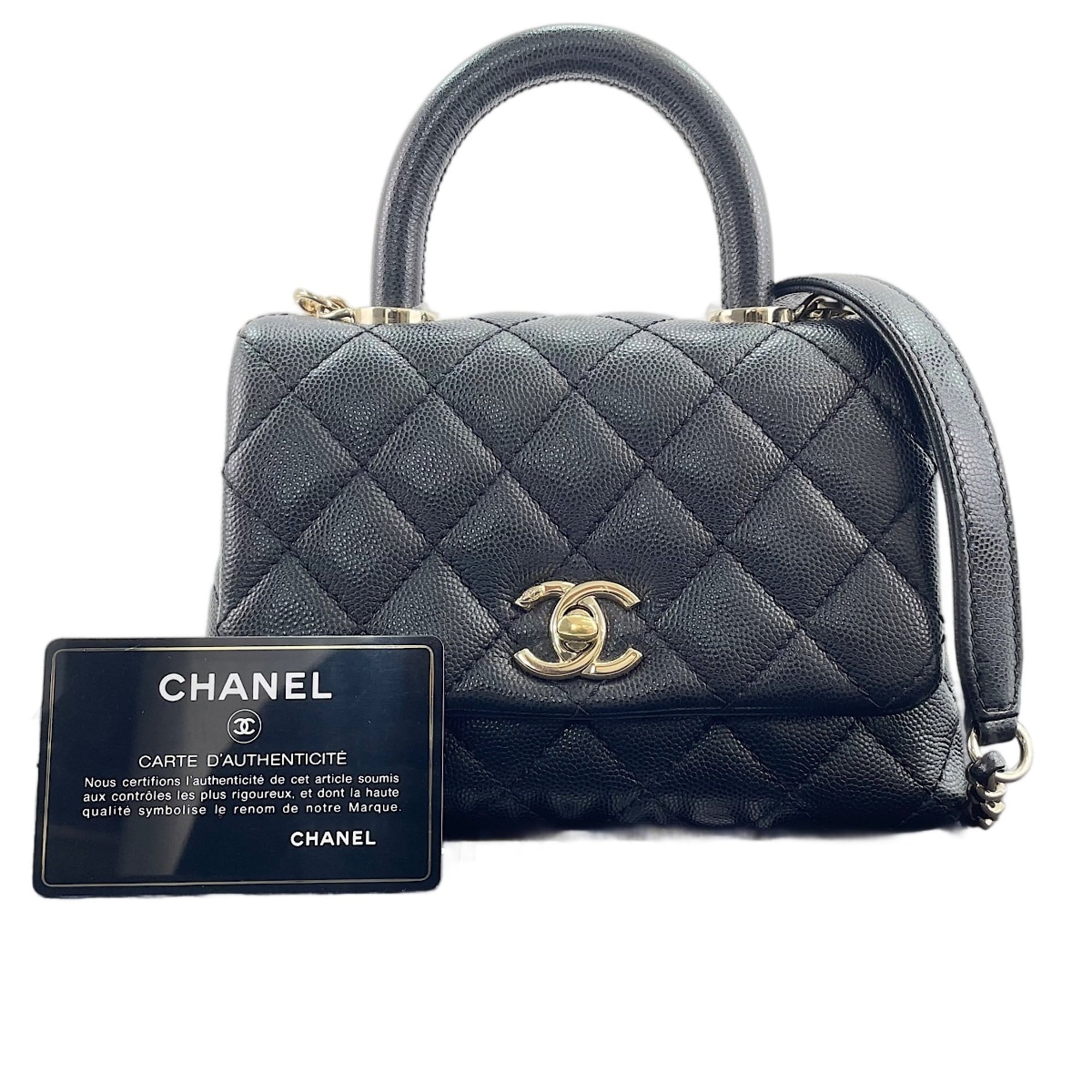 Chanel Black Handbag (Pre-Owned)