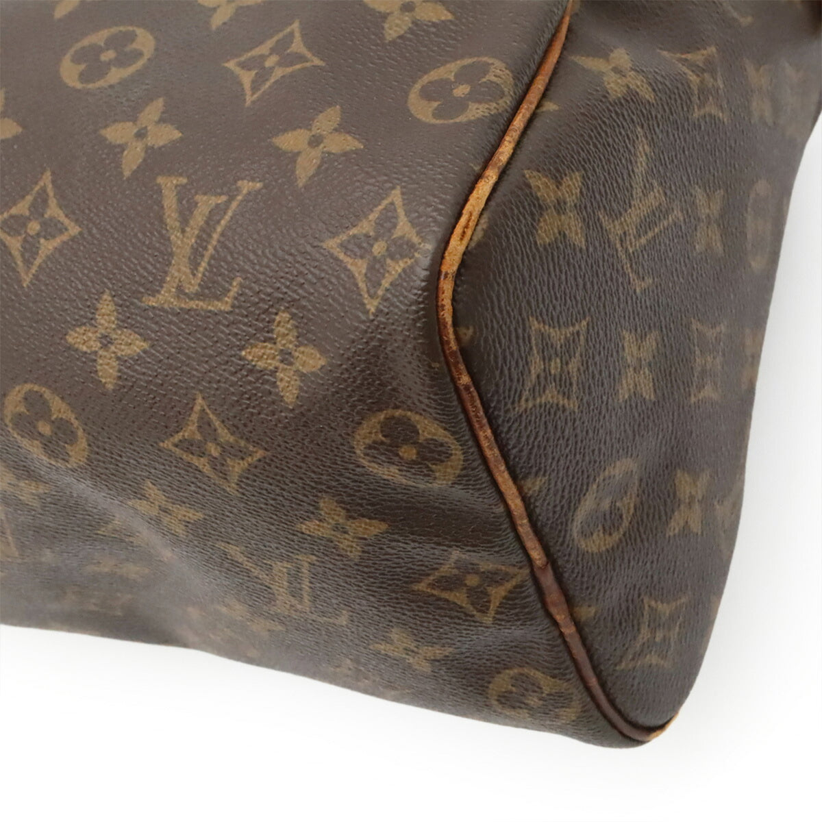 Louis Vuitton Brown Monogram Canvas Pvc Coated Canvas Handbag (Pre-Owned)