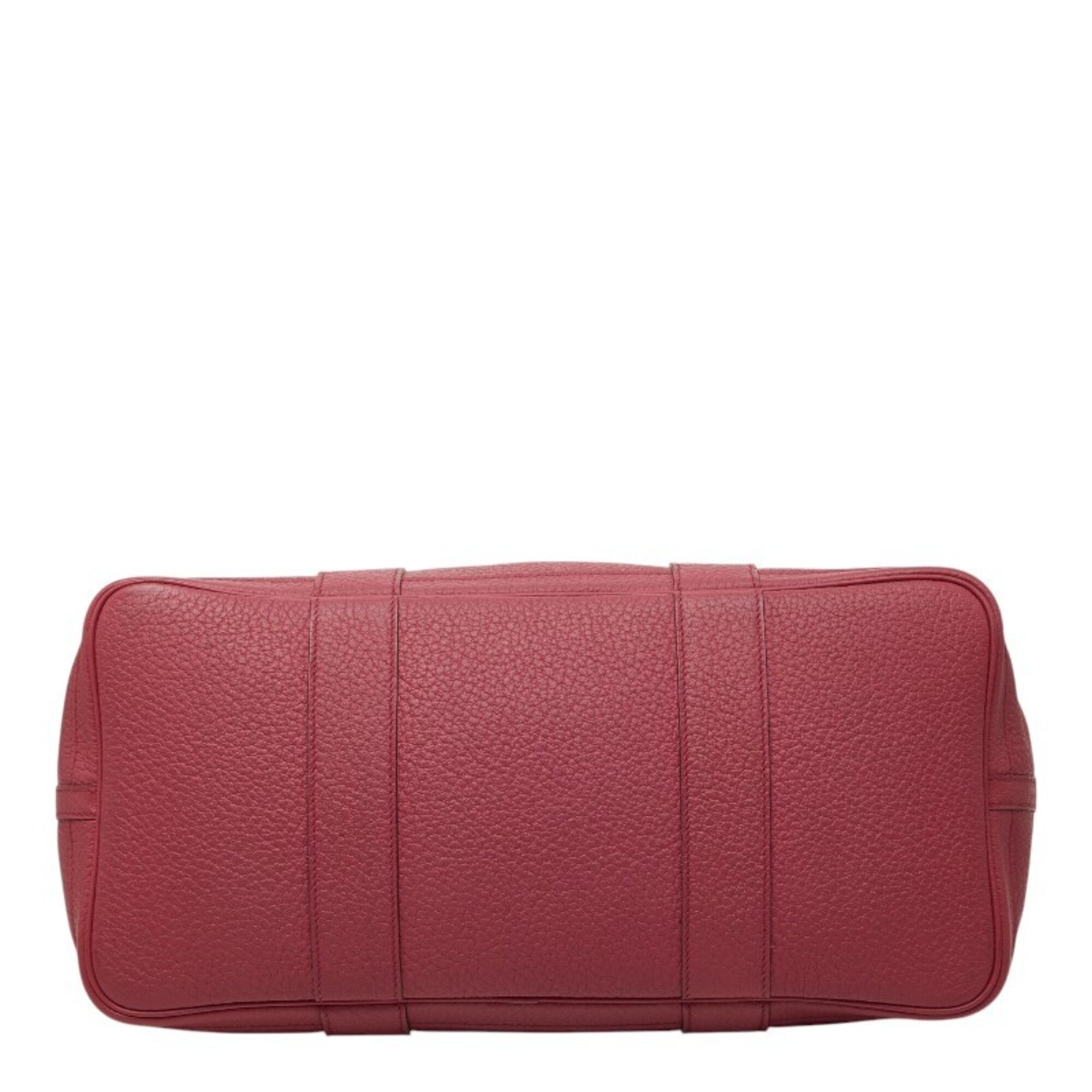 Hermes Garden Pink Negonda Leather Handbag Tote Bag (Pre-Owned)