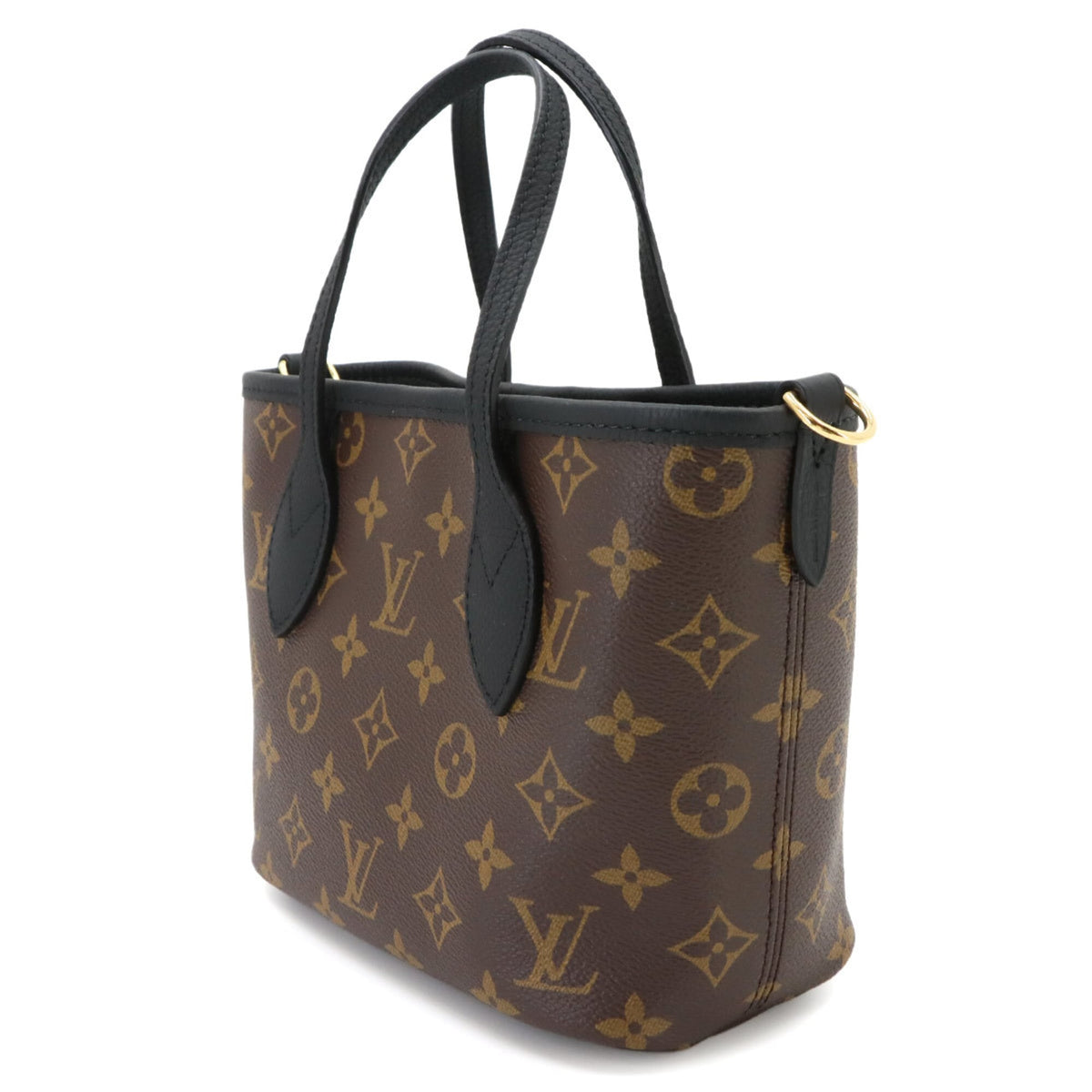 Louis Vuitton Monogram Noir Monogram Canvas Leather Handbag Pouch (Pre-Owned)