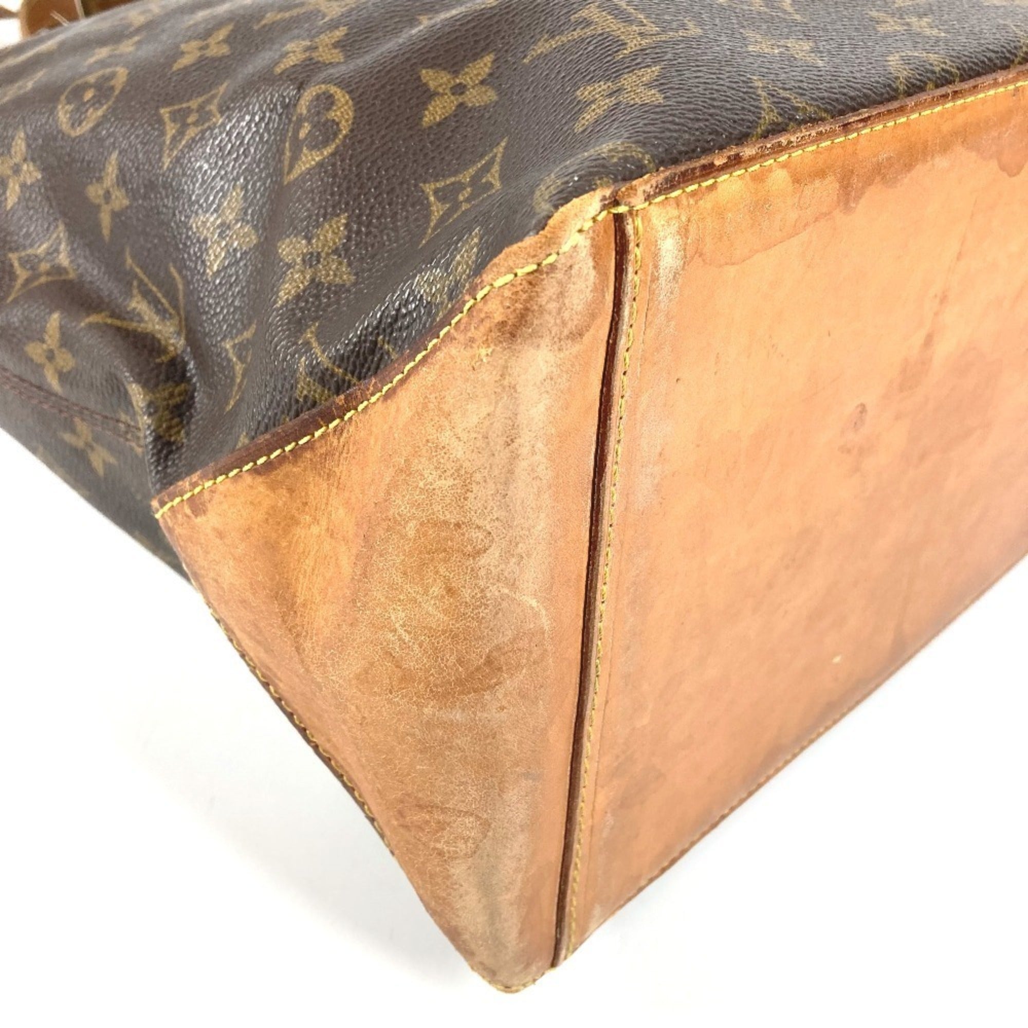 Louis Vuitton Brown Monogram Monogram Canvas Shoulder Bag Tote Bag (Pre-Owned)