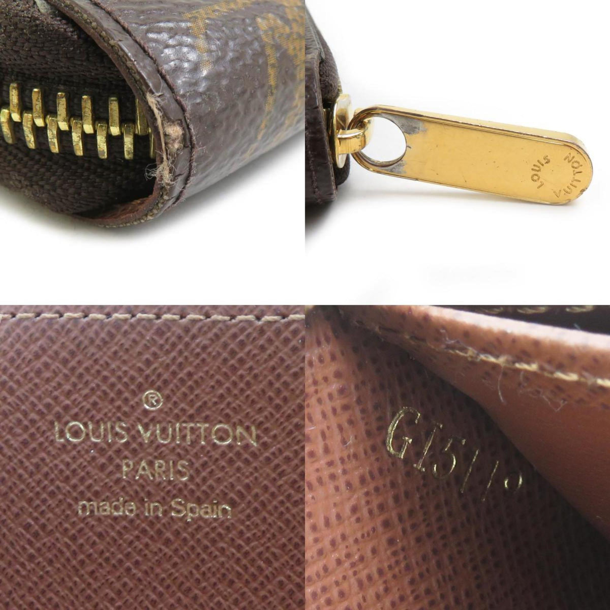 Louis Vuitton Monogram Brown Galle Monogram Monogram Long Wallet (Bi-Fold) (Pre-Owned)