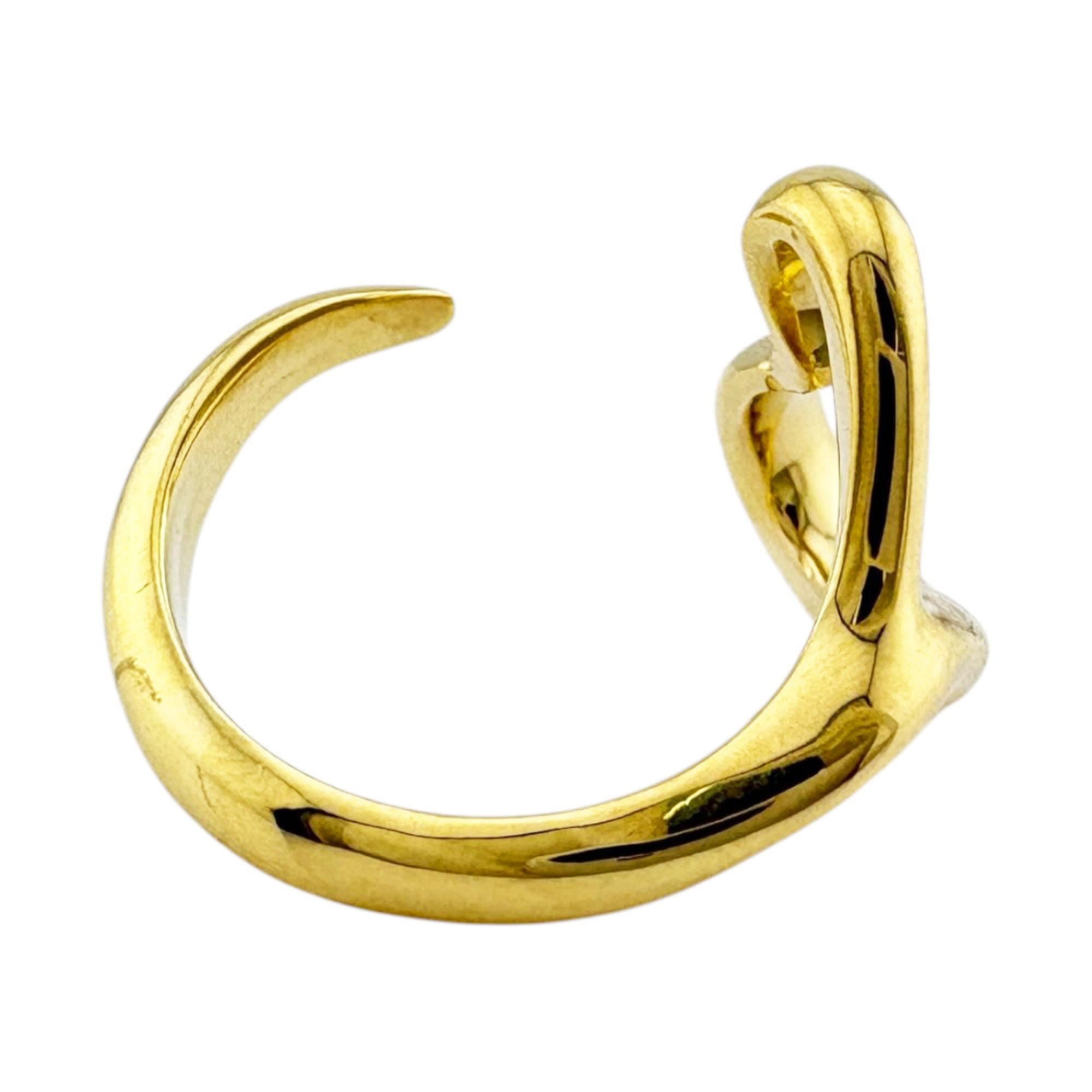 Tiffany Gold Yellow Gold (18K) Band Ring (Pre-Owned)