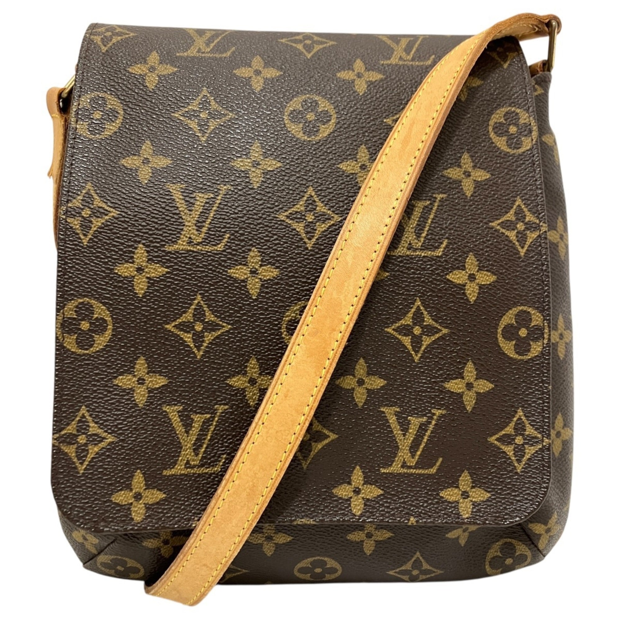 Louis Vuitton Brown Monogram Shoulder Bag (Pre-Owned)