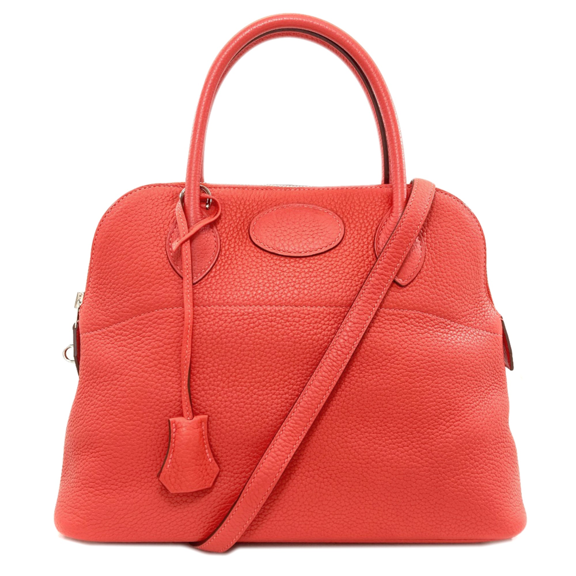 Hermes Red Color Handbag (Pre-Owned)