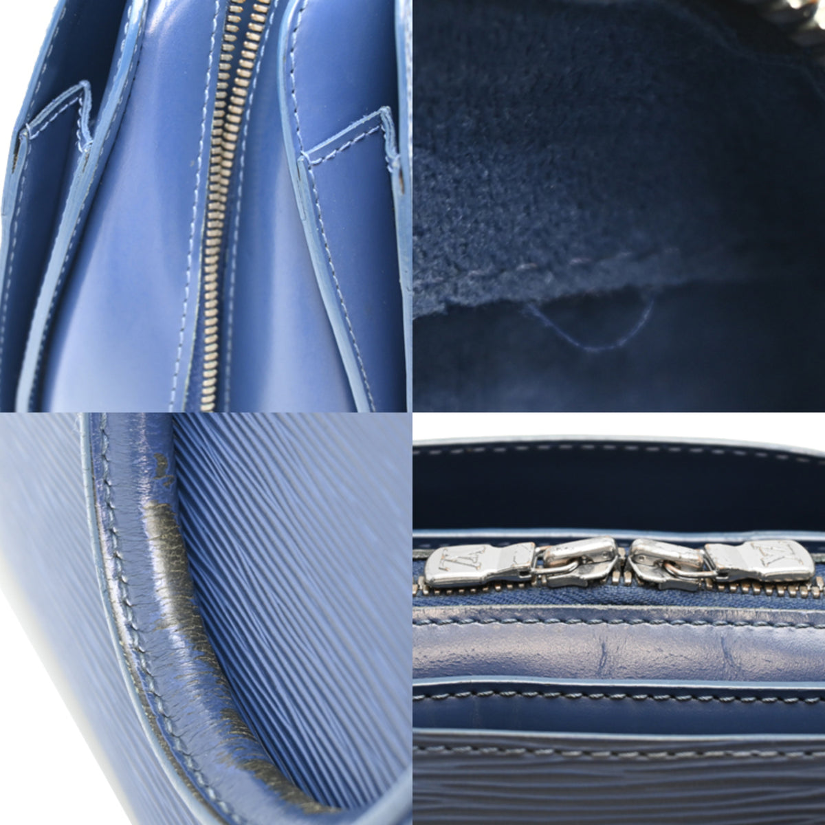 Louis Vuitton Toledo Blue Epi Leather Handbag (Pre-Owned)