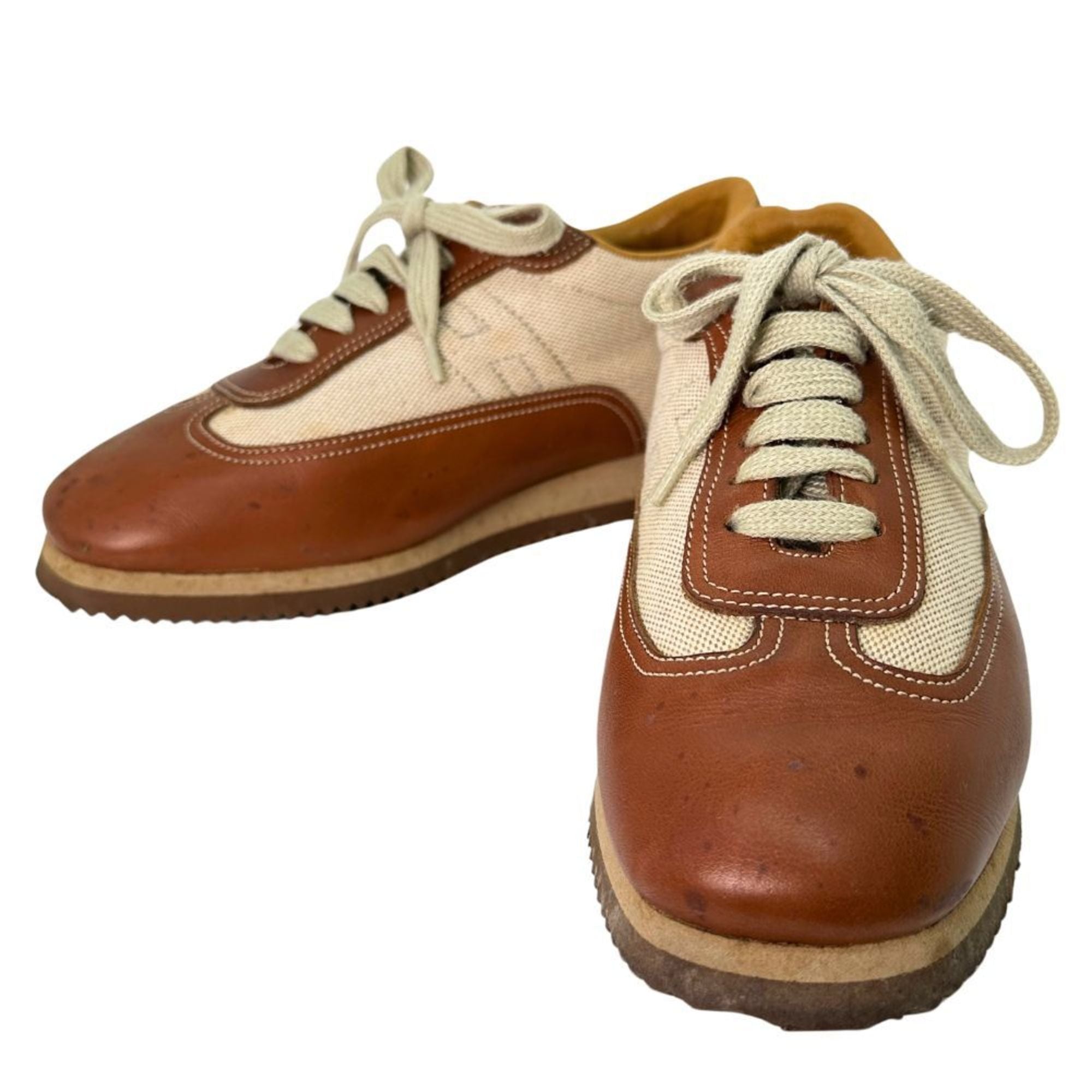 Hermes Brown Sneakers (Pre-Owned)