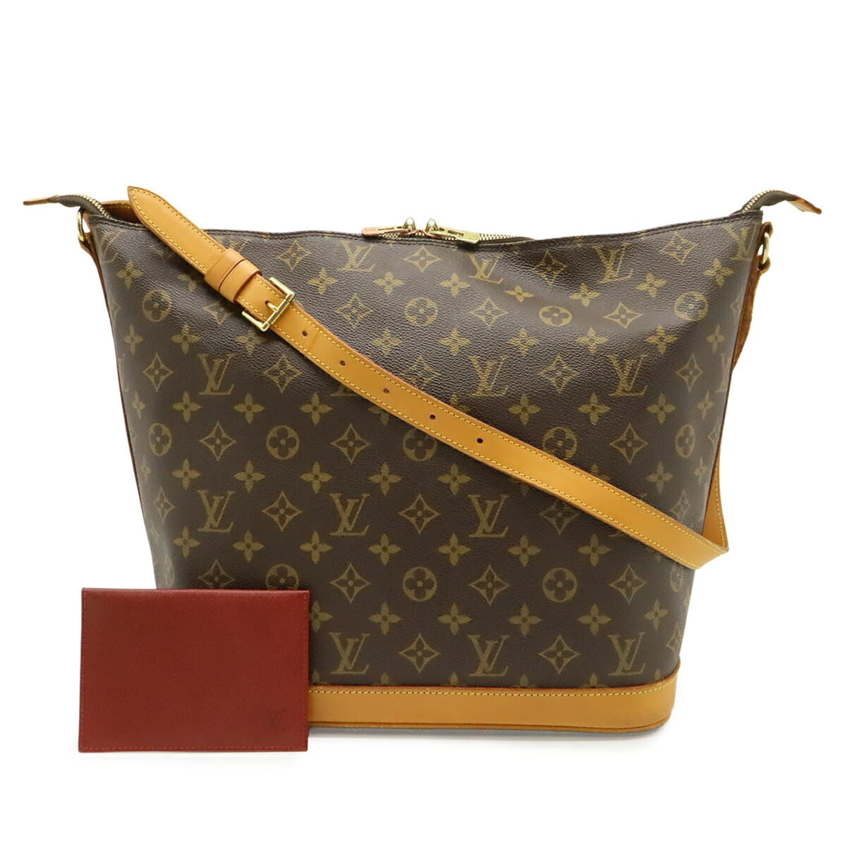 Louis Vuitton Brown Monogram Shoulder Bag (Pre-Owned)
