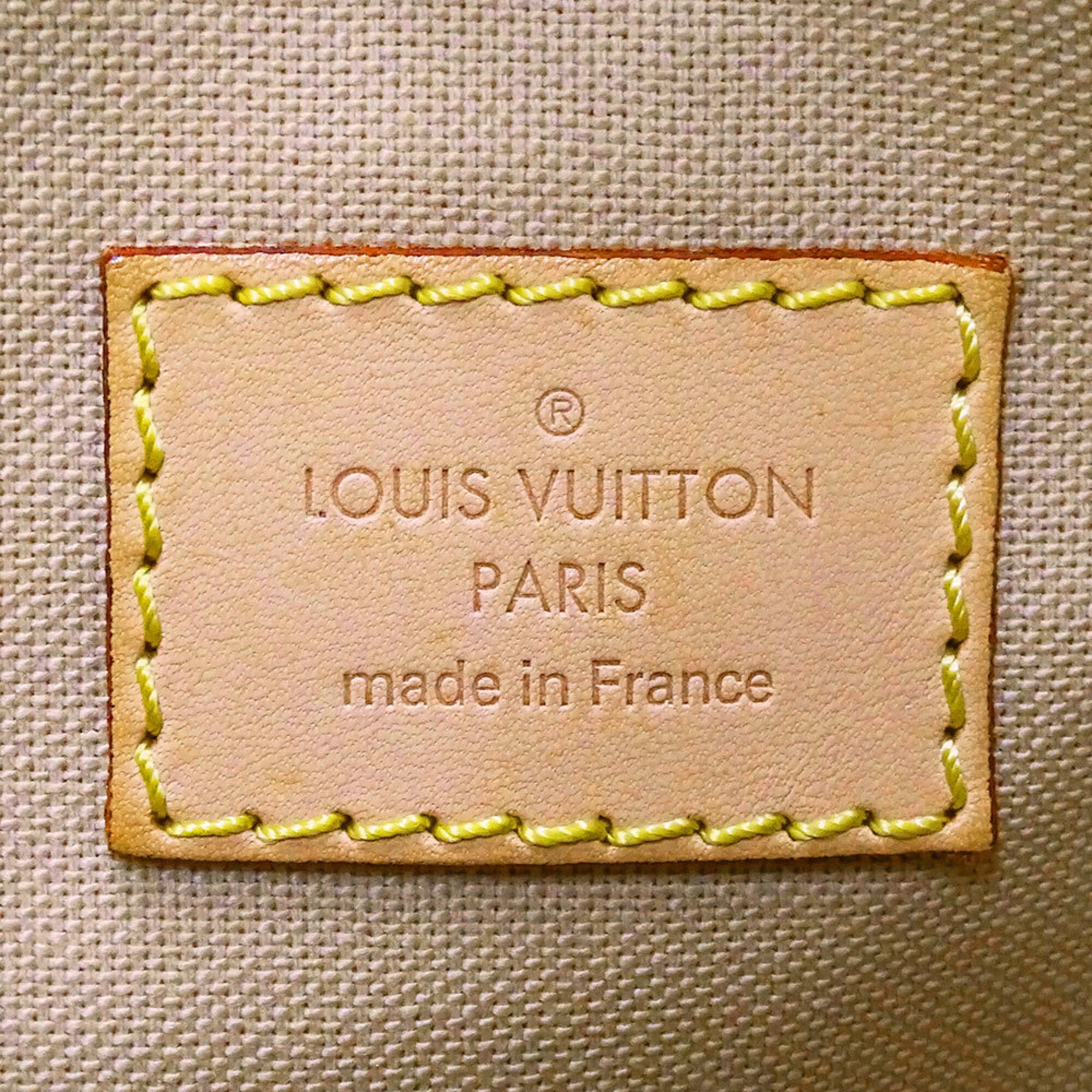 Louis Vuitton Ivory Damier Azur Canvas Pochette Shoulder Bag (Pre-Owned)