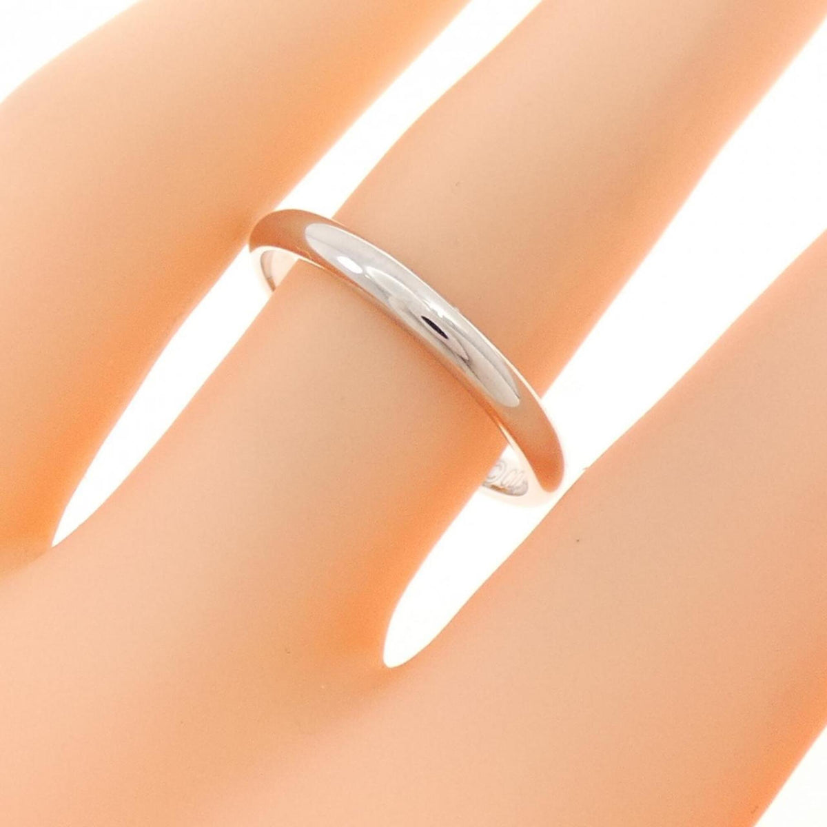 Cartier Platinum 950 Band Ring (Pre-Owned)