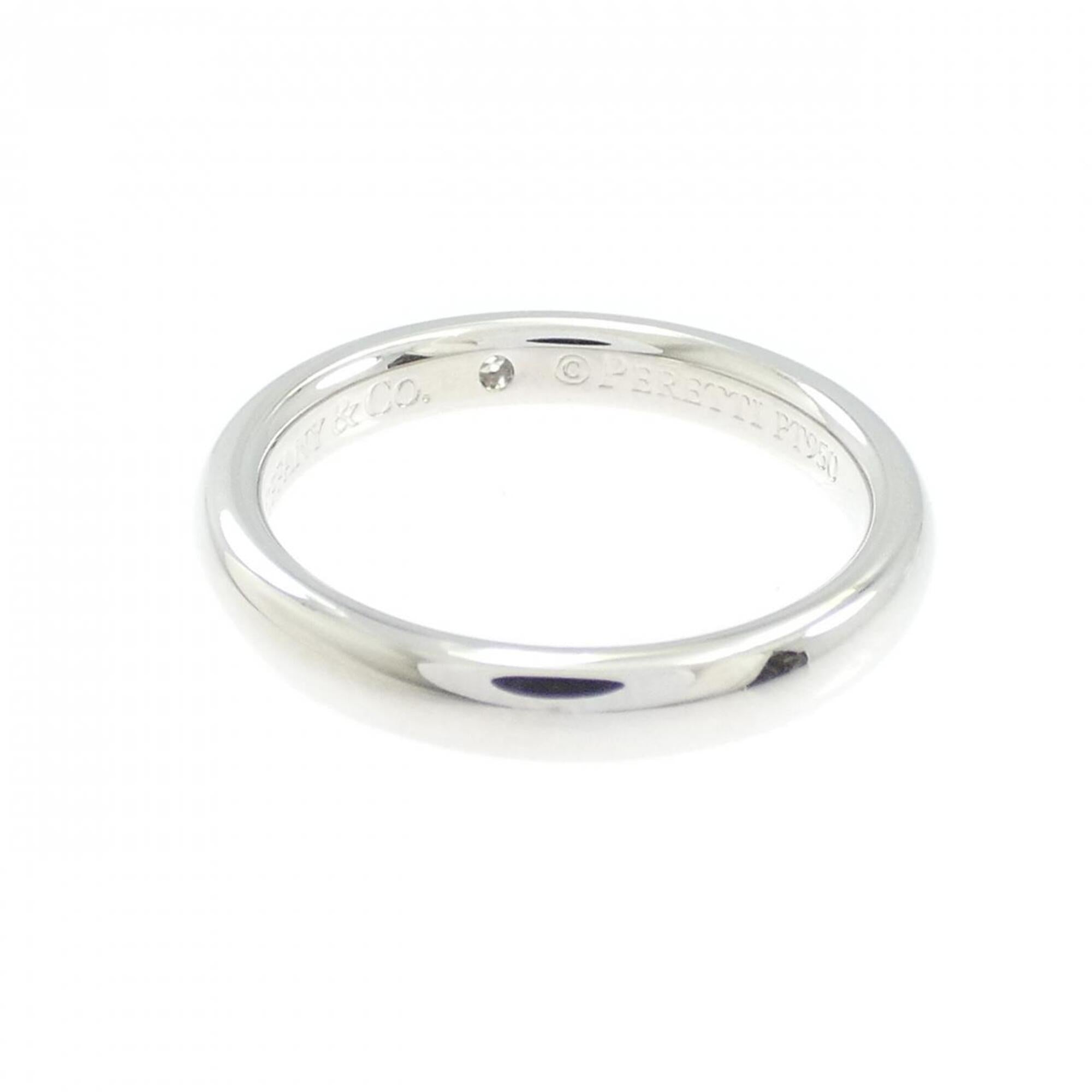 Tiffany Platinum 950 Band Ring (Pre-Owned)