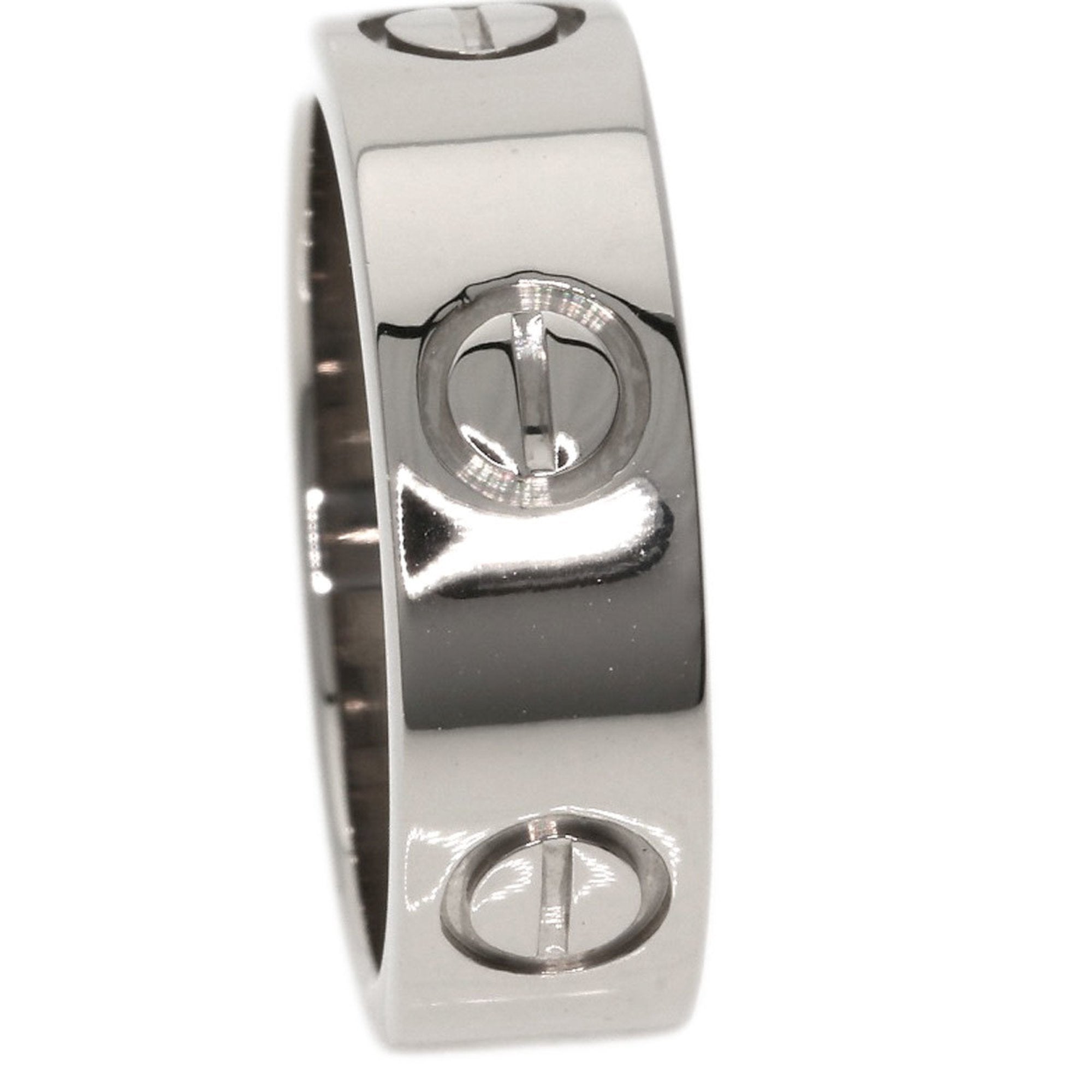Cartier White Gold White Gold (18K) Band Ring (Pre-Owned)