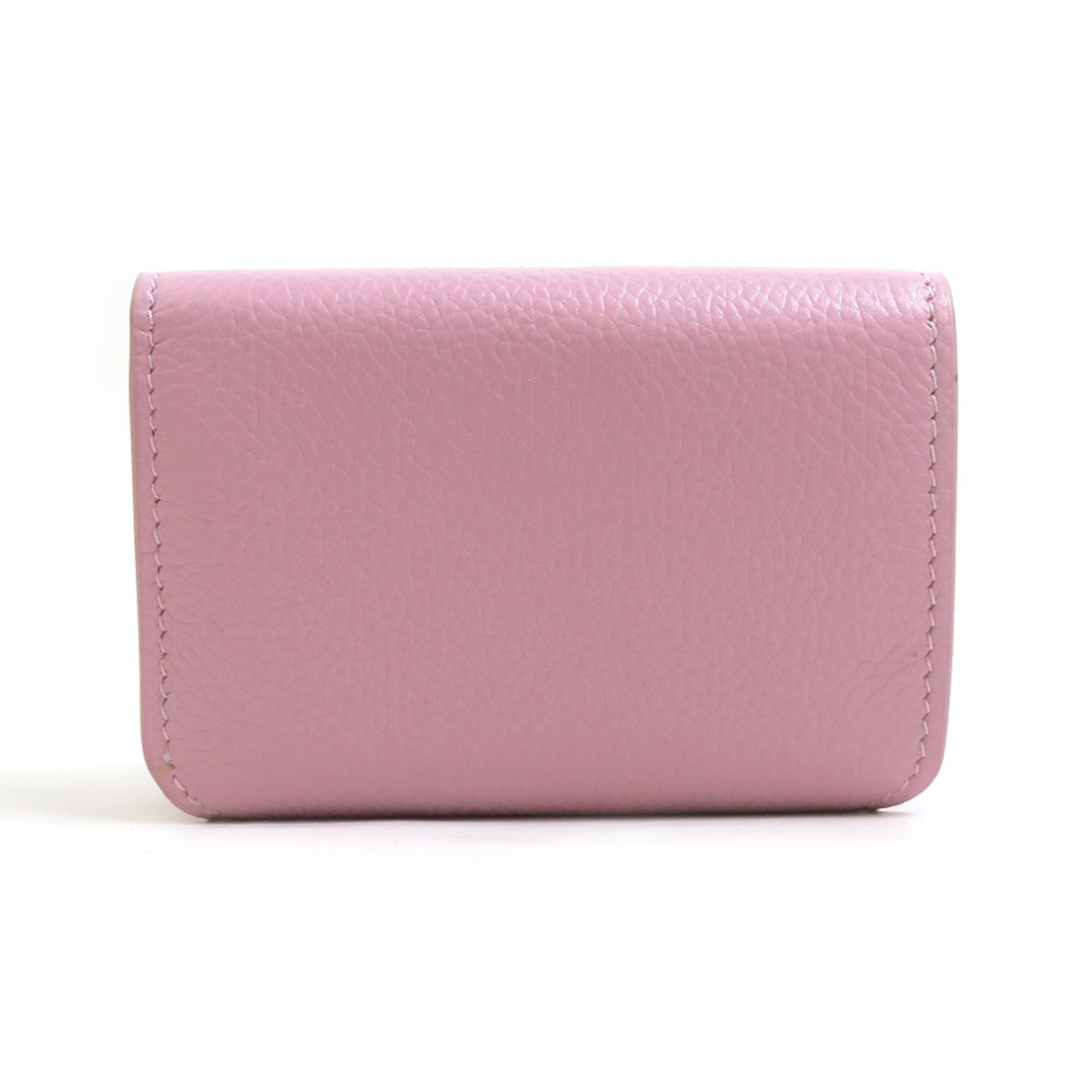 Balenciaga Pink Leather Wallet (Tri-Fold) (Pre-Owned)