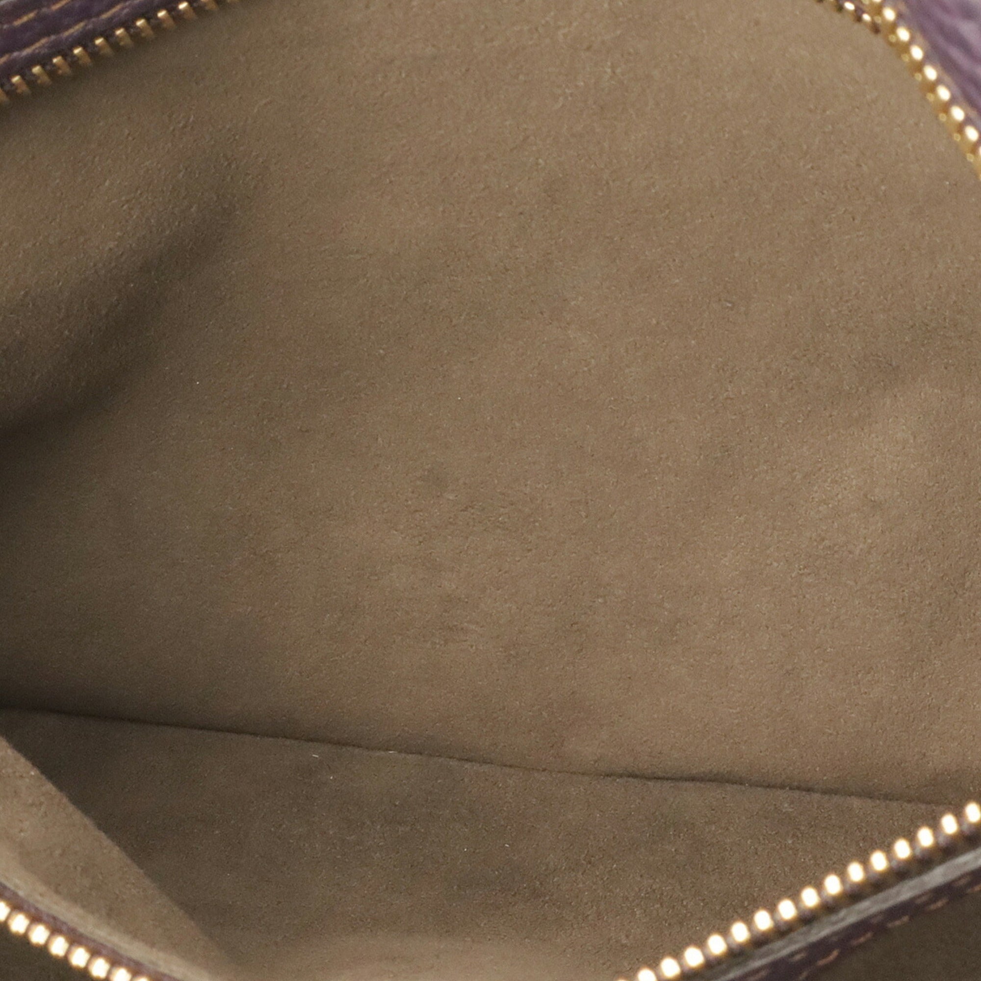 Louis Vuitton Purple Mahina Leather Handbag Shoulder Bag Tote Bag (Pre-Owned)