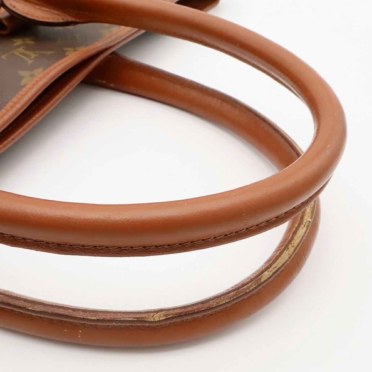 Louis Vuitton Brown Vinyl Tote Bag (Pre-Owned)
