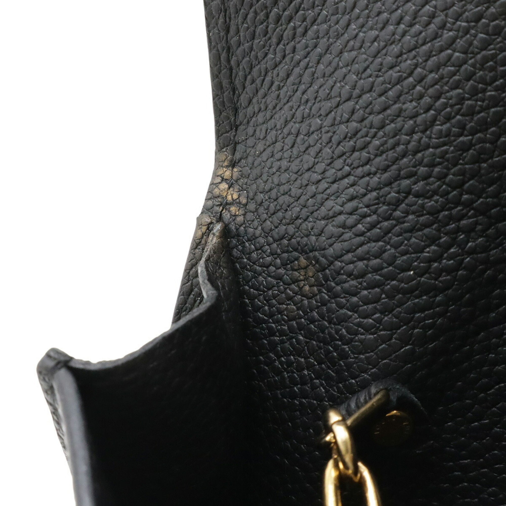 Louis Vuitton Black Noir Monogram Empreinte Coin Purse/Coin Case (Pre-Owned)
